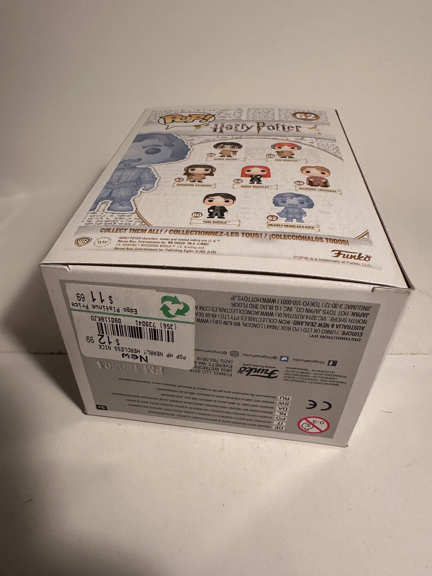 Harry Potter - Nearly Headless Nick 62 Funko Pop!