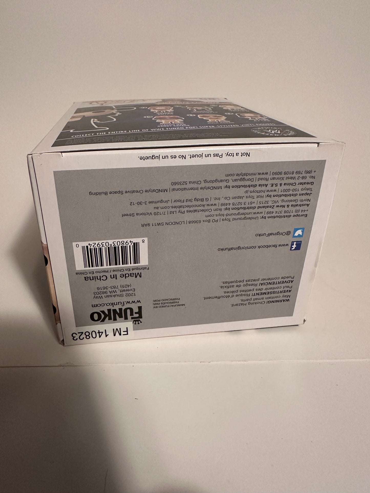 WWE - Undertaker 08 Funko Pop! (Large WWE sticker)