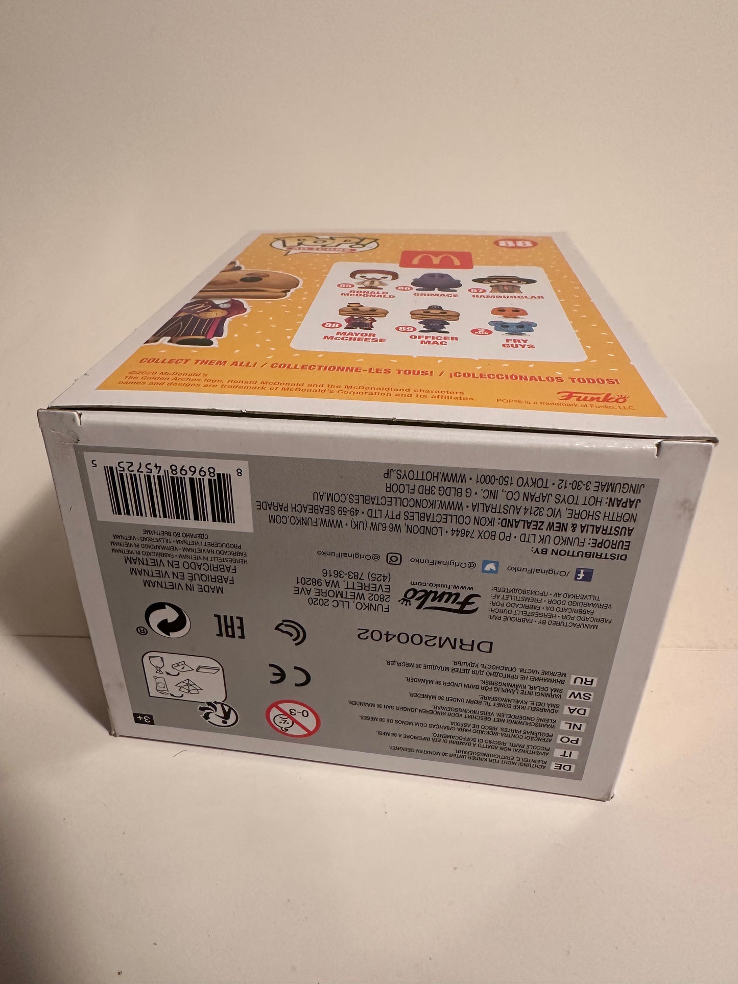 Ad Icons - Mcdonald's - Mayor McCheese 88 Funko Pop!