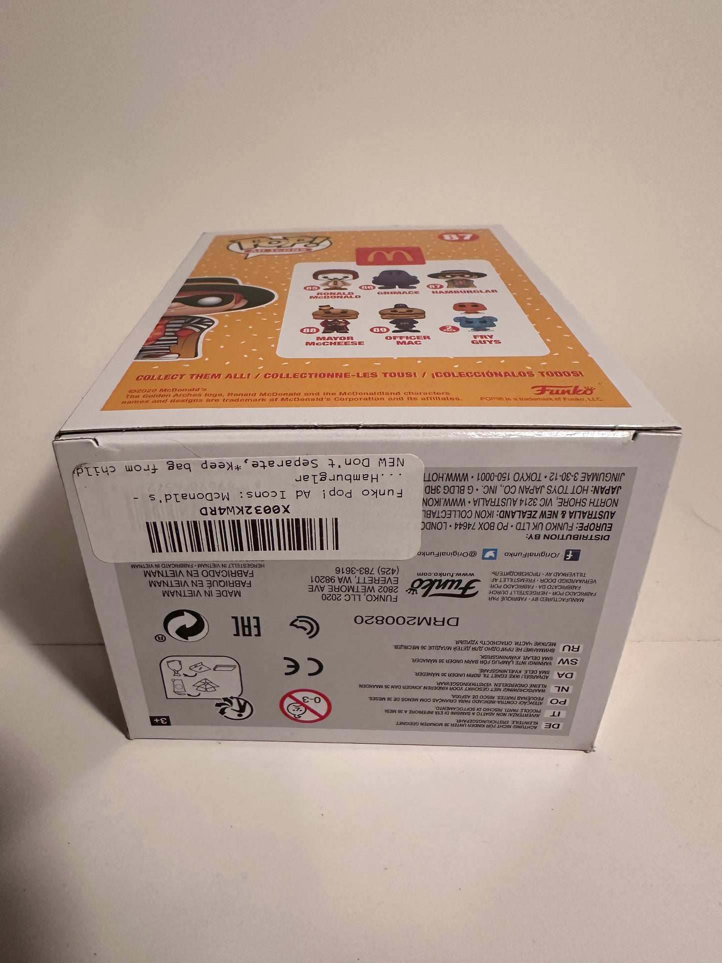 Ad Icons - Mcdonald's - Hamburglar 87 Funko Pop!