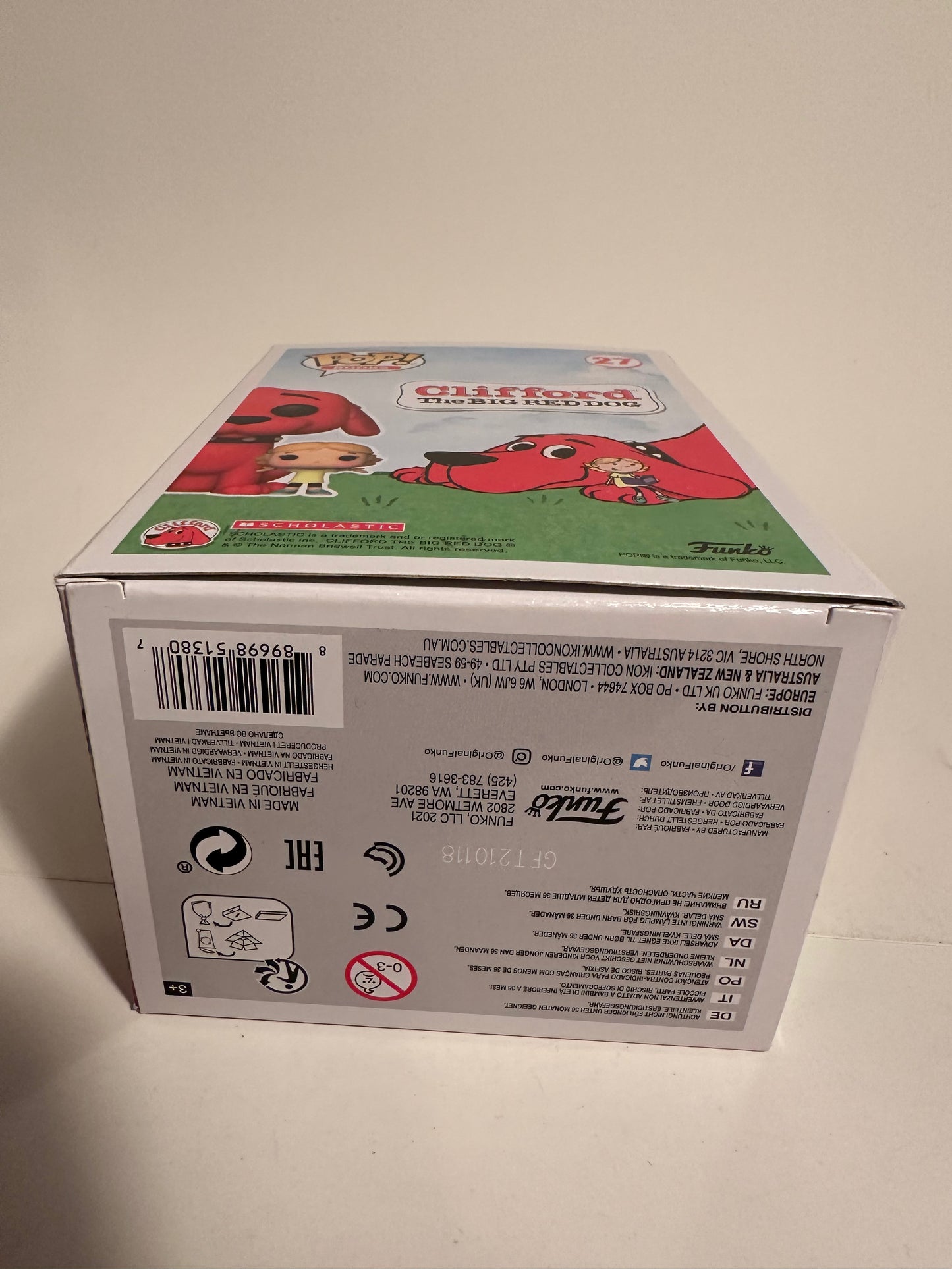 Books - Cliffard the Big Red Dog - Cliffard 27 Funko Pop!