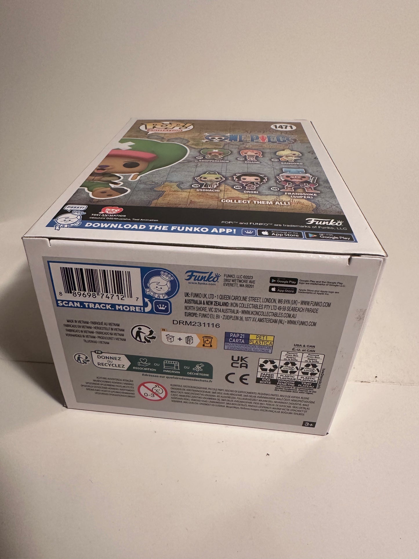 One Piece - Chopperemon FLOCKED (Funko Special Edition) 1471 Funko Pop!