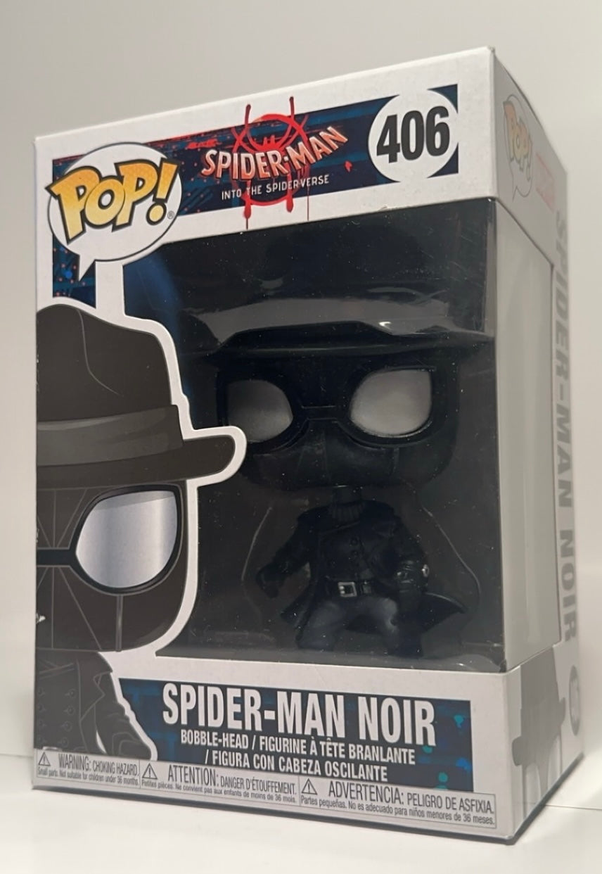 Funko Pop top Spider-Man Noir (With Hat)