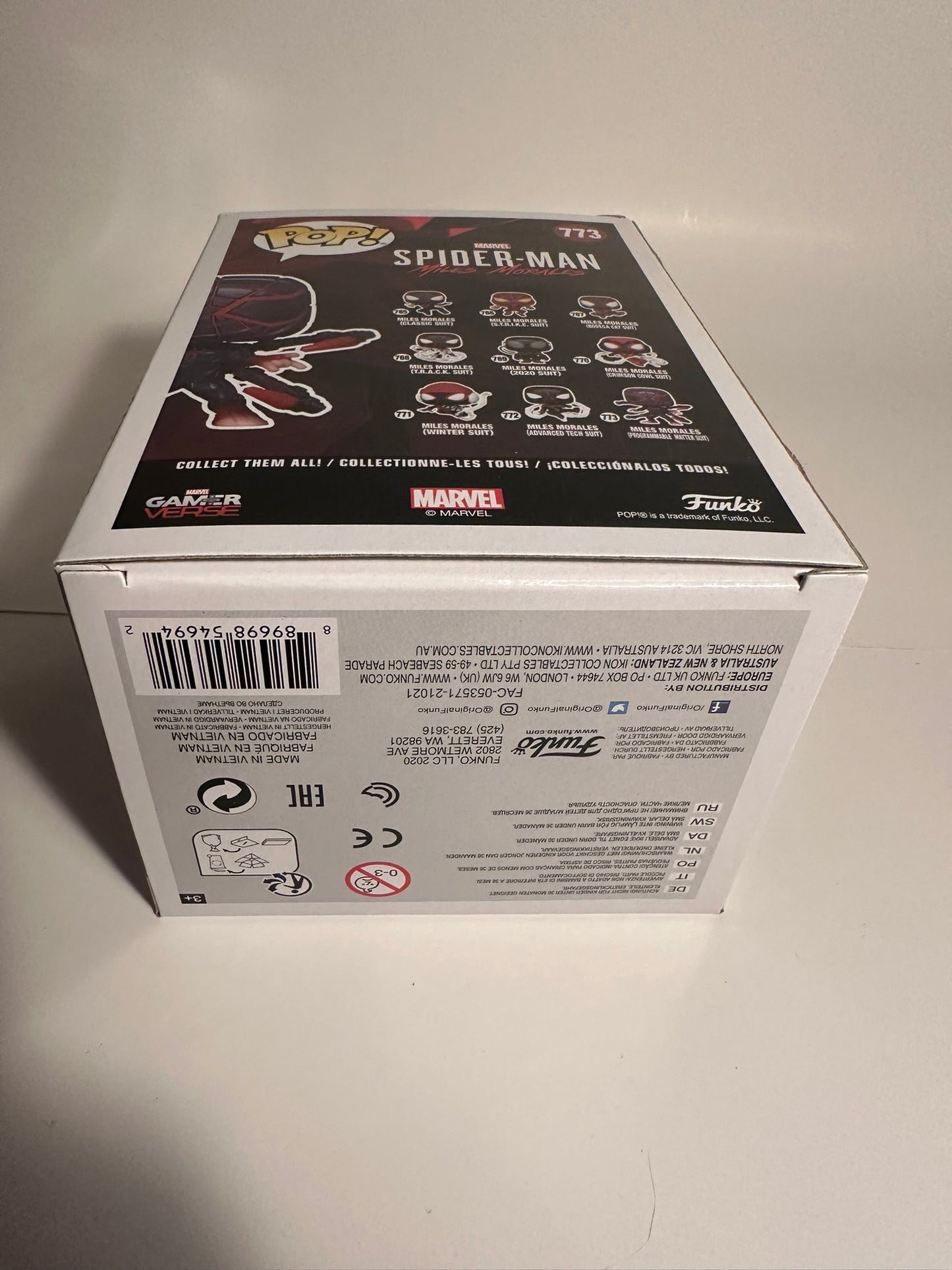 Spider-Man - Miles Morales programmable matter suit 773 Funko Pop!