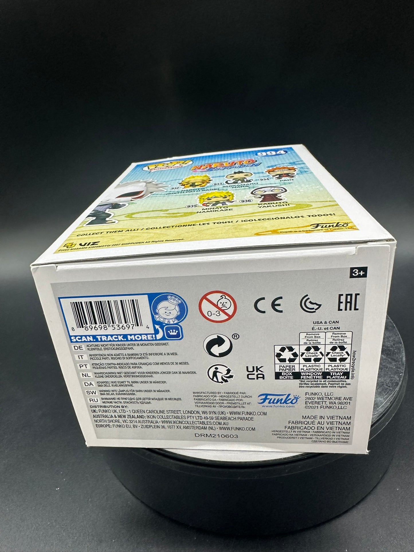 Naruto - Kakashi (Anbu) 994 CHASE AAA Anime Exclusive Funko Pop!