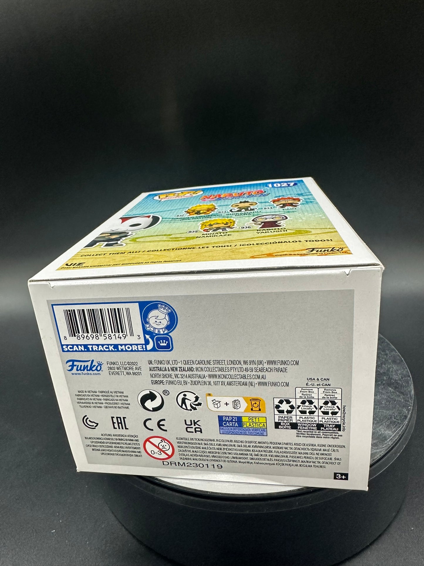 Naruto - Anbu Itachi 1027 CHASE Chalice Collectibles Exclusive Funko Pop!