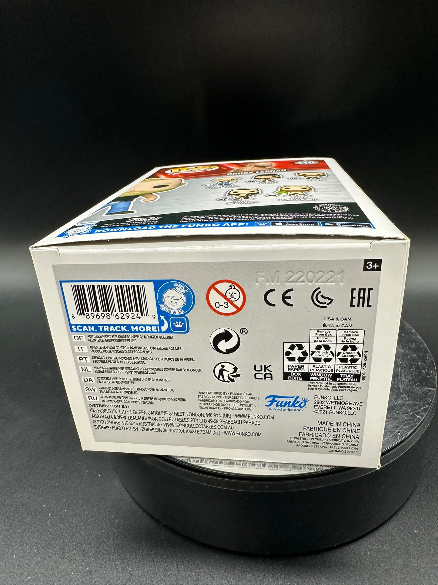 WWE - Brock Lesnar 110 Amazon Exclusive Funko Pop!