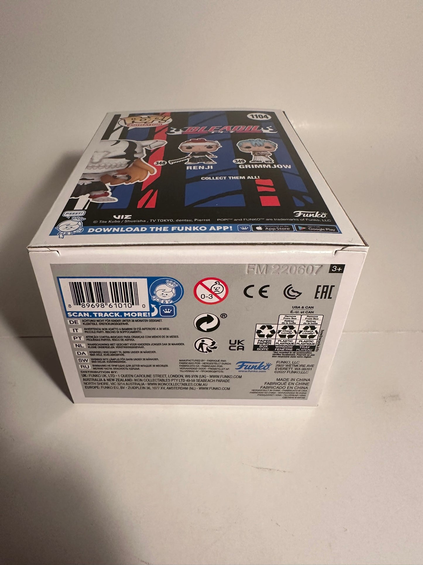 Bleach - Fully-Hollowfied Ichigo GLOW CHASE (Entertainment Earth Exclusive) 1104 Funko Pop! NOT MINT