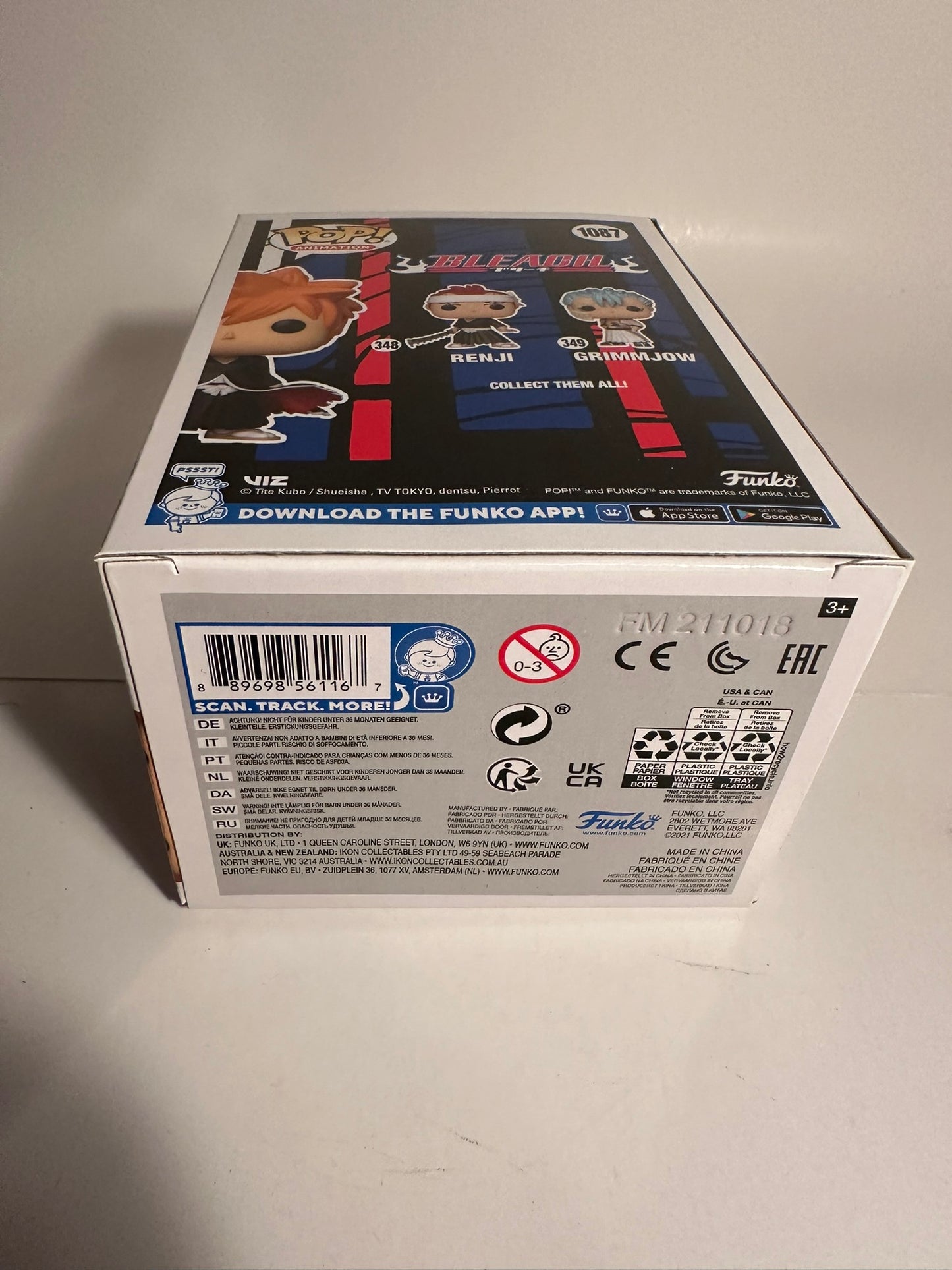 Bleach - Ichigo (AAA Anime Exclusive) 1087 Funko Pop!