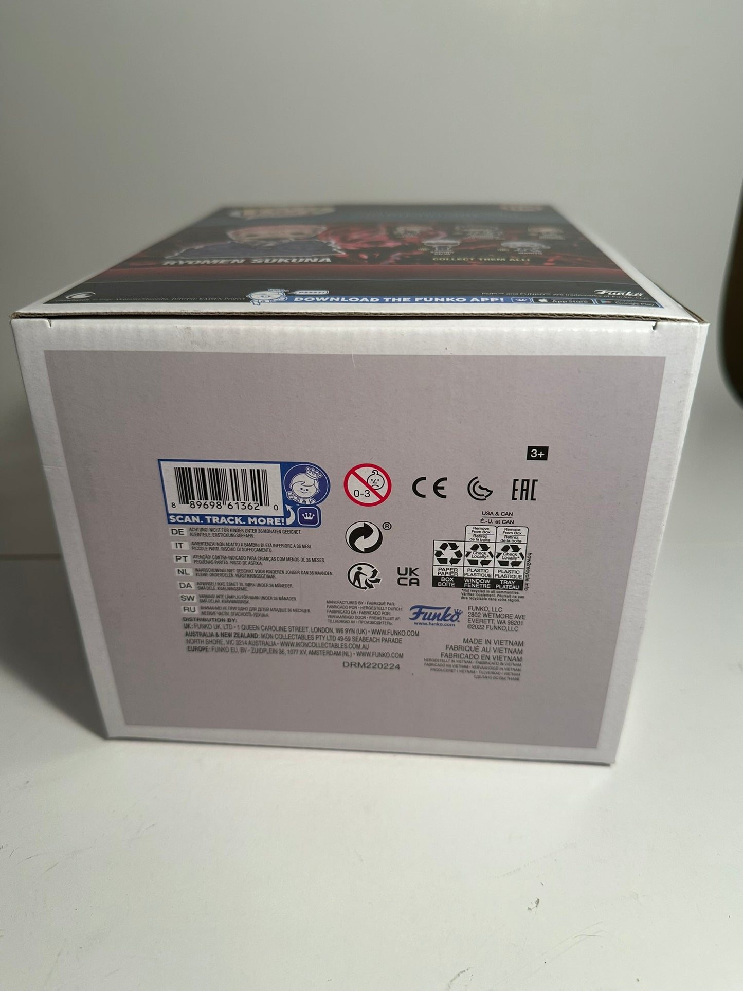 Jujutsu Kaisen - Ryomen Sukuna 6" 1116 Funko Pop!