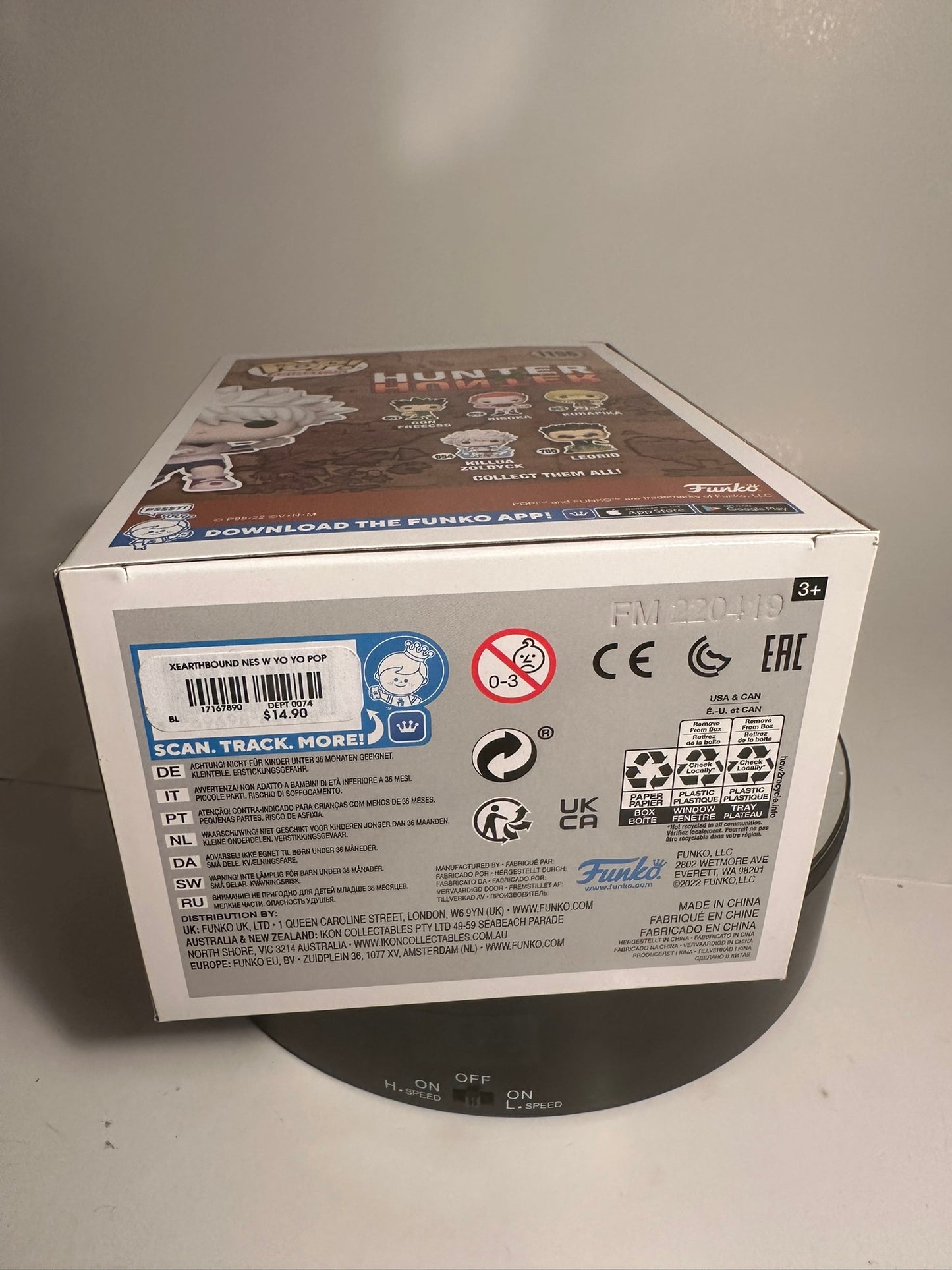 Hunter X Hunter - Killua Zoldyck (Box Lunch Exclusive) 1156 Funko Pop!