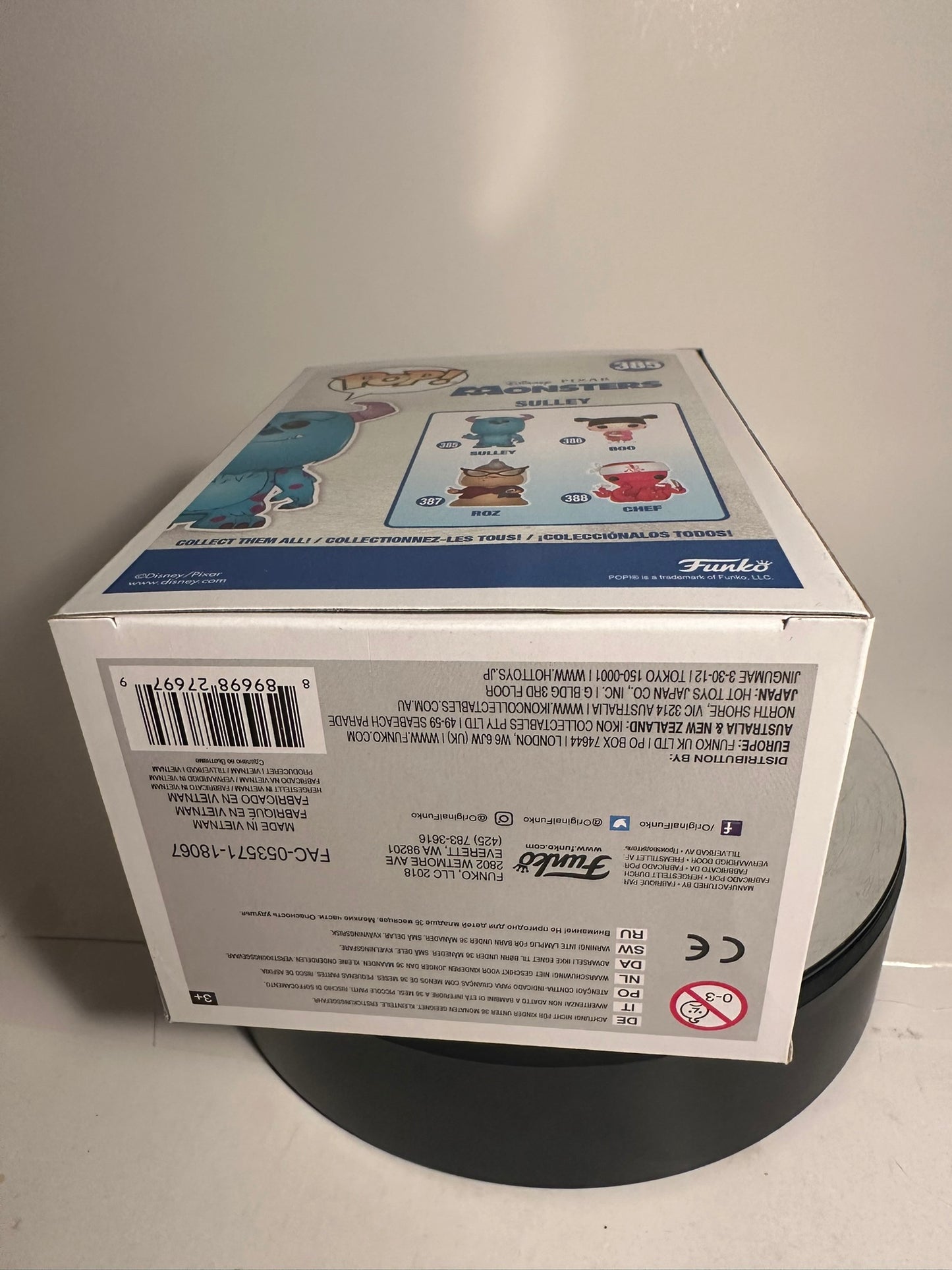 Monster Inc - Sulley 385 FLOCKED (Amazon Exclusive) Funko Pop!