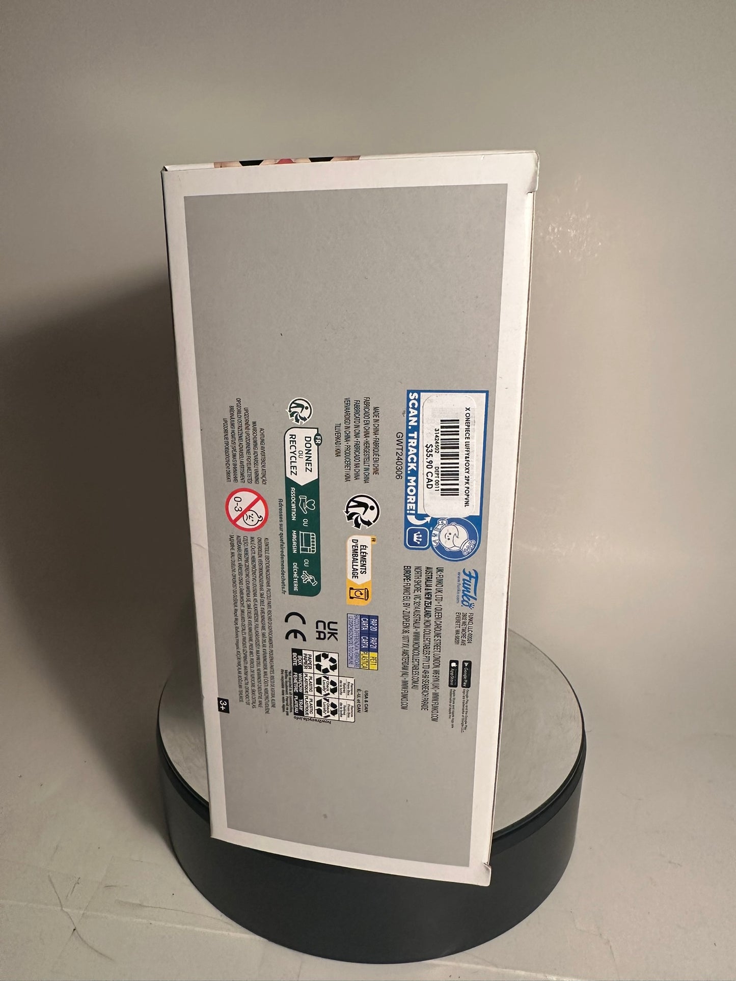 One Piece - Luffy and Foxy 2 Pack Hot Topic Exclusive Funko Pop!