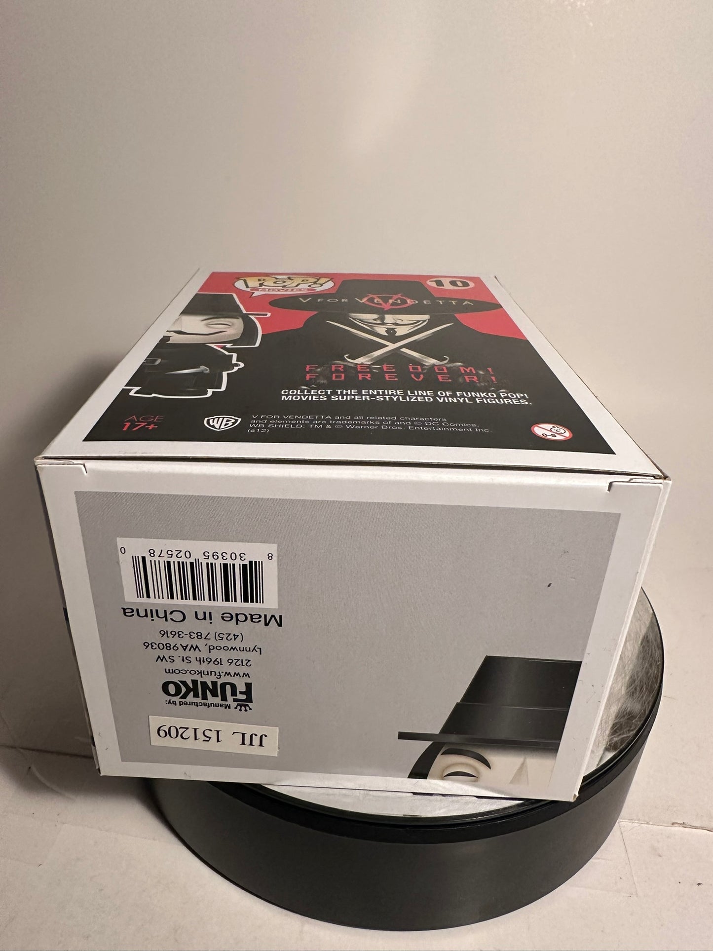 Movies - V For Vendetta 10 Hot Topic Exclusive Funko Pop!