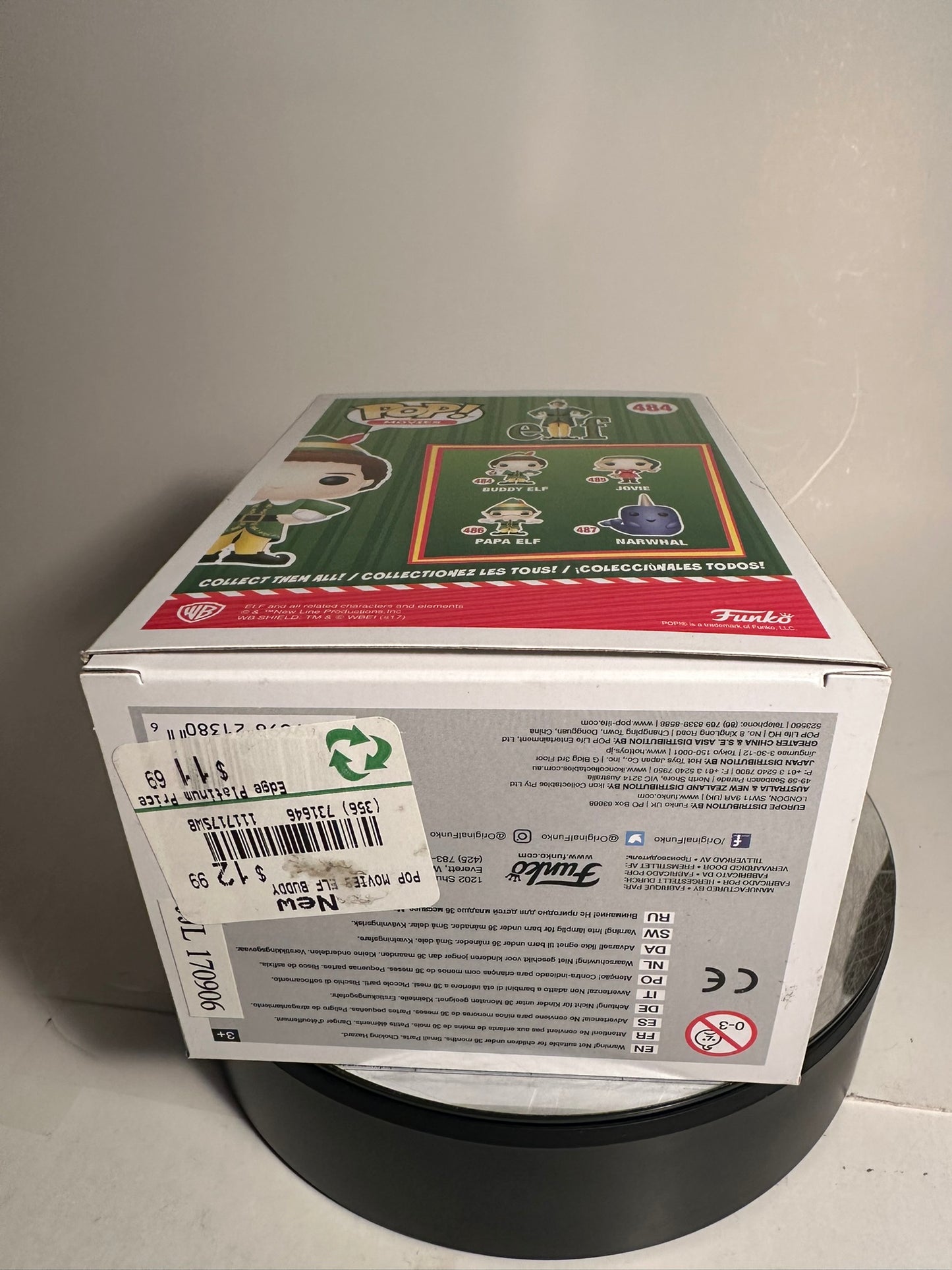 Movies - Elf - Buddy Elf 484 CHASE Funko Pop!