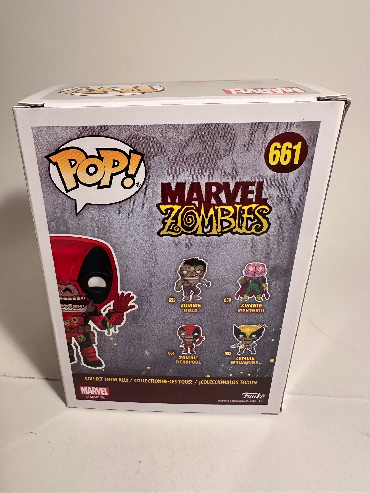 Marvel Zombies - Zombie Deadpool 661 Funko Pop!