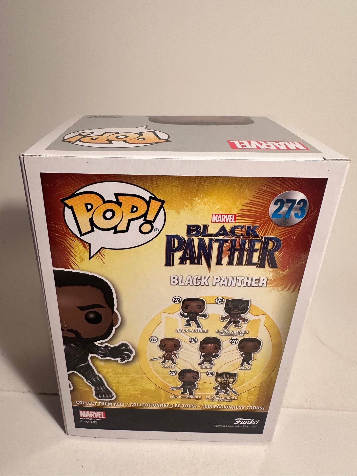 Marvel - Black Panther CHASE 273 Funko Pop!