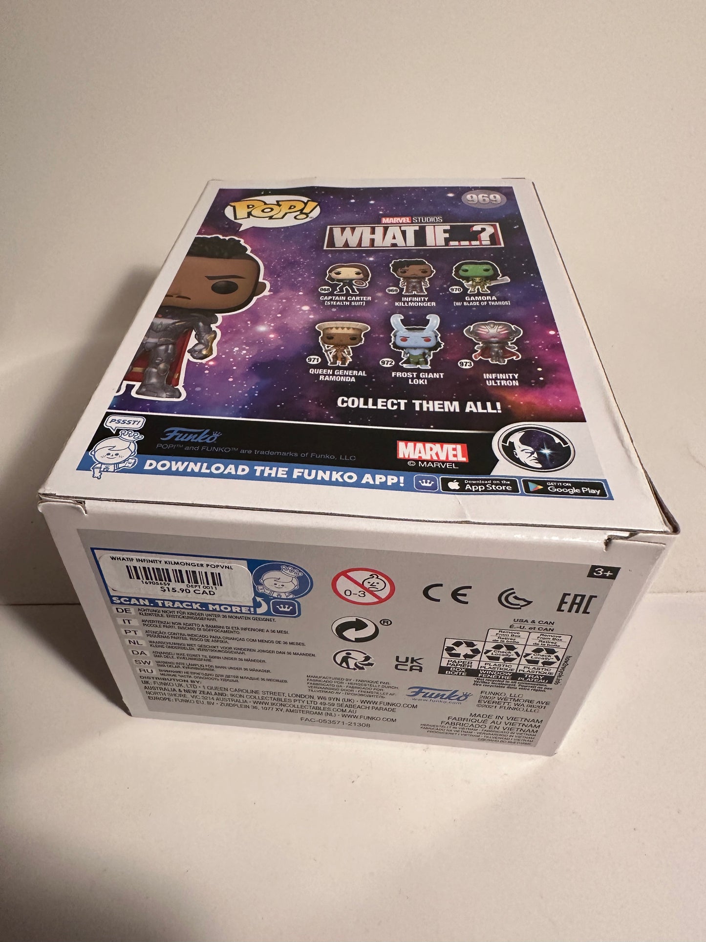 Marvel - Infinity Killmonger 969 Funko Pop!