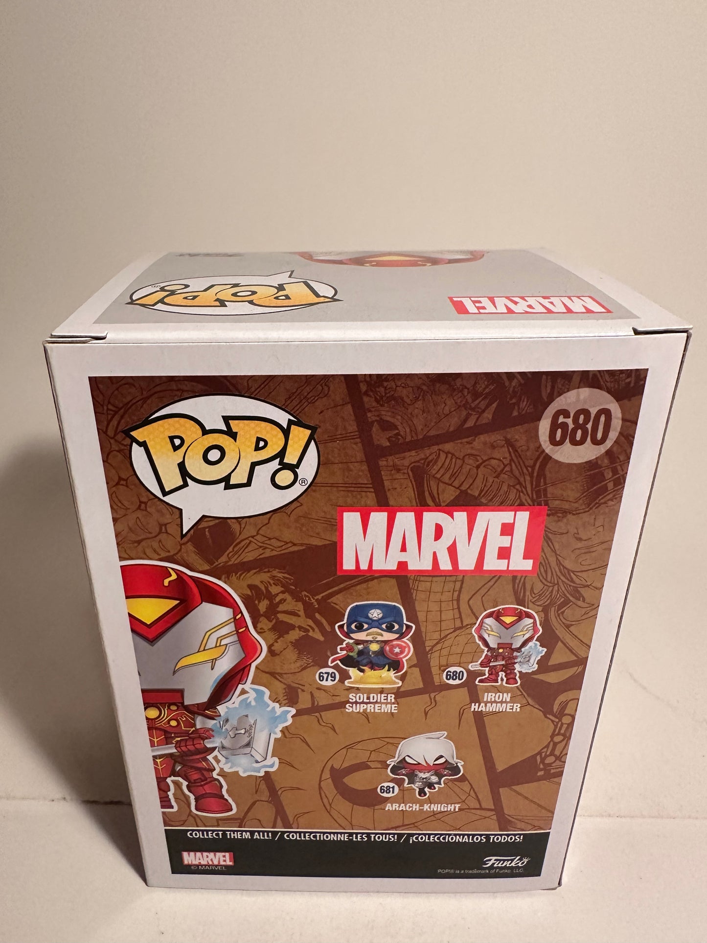 Infinity Warps - Iron Hammer GITD (Walgreens Exclusive) 680 Funko Pop!