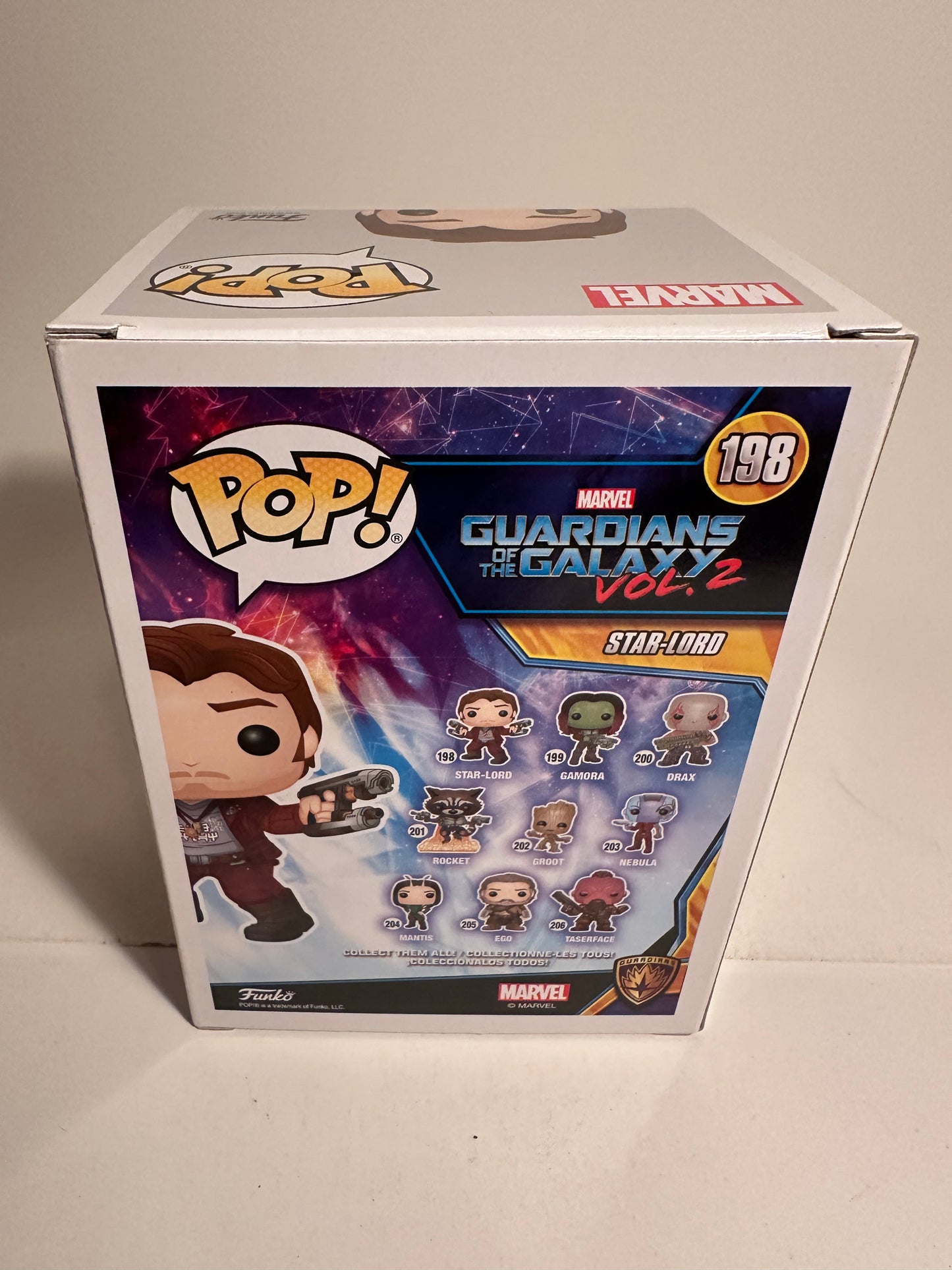 Guardians of the Galaxy - Star-Lord 198 Funko Pop!