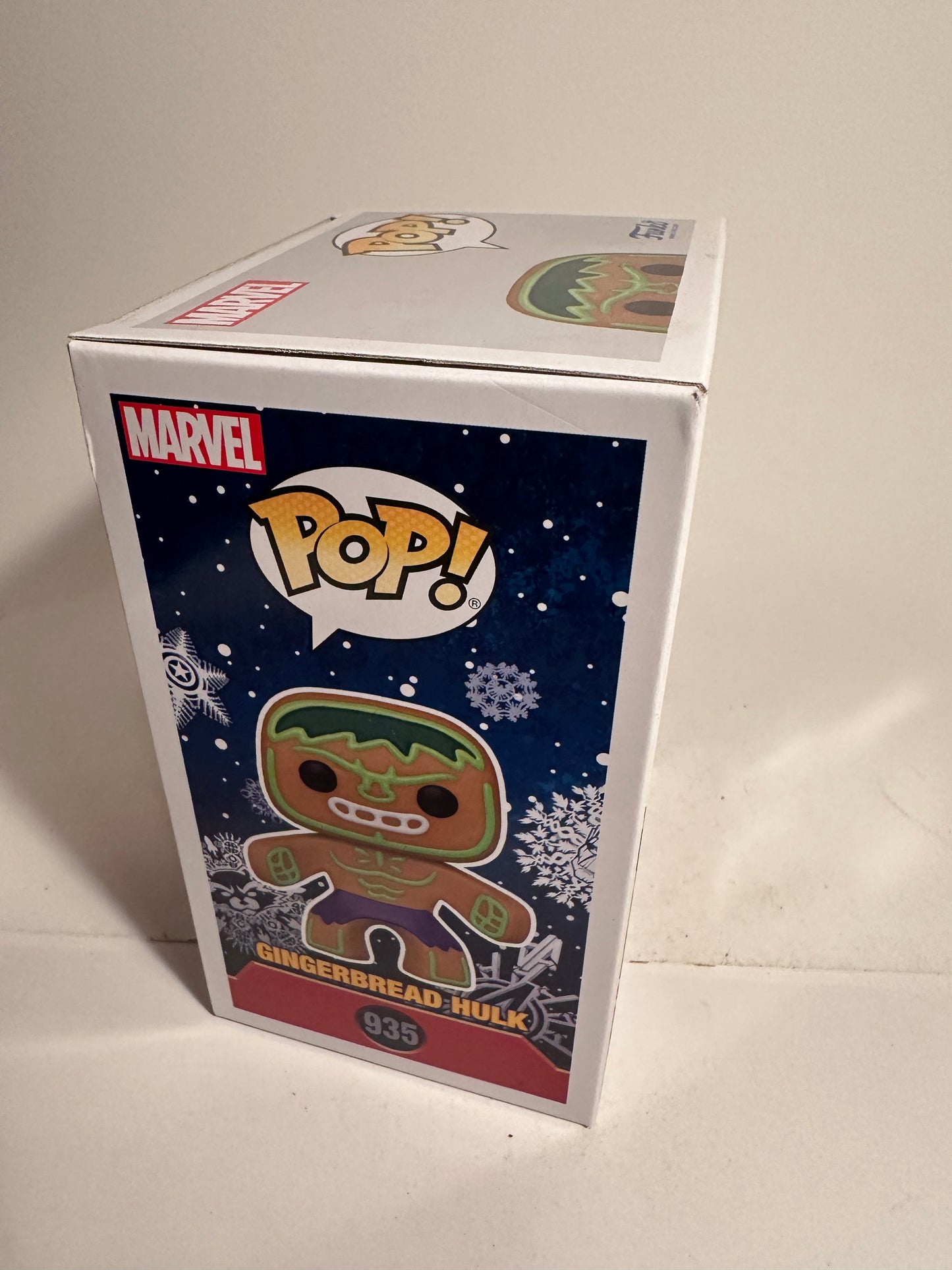 Marvel - Gingerbread Hulk 935 Funko Pop!