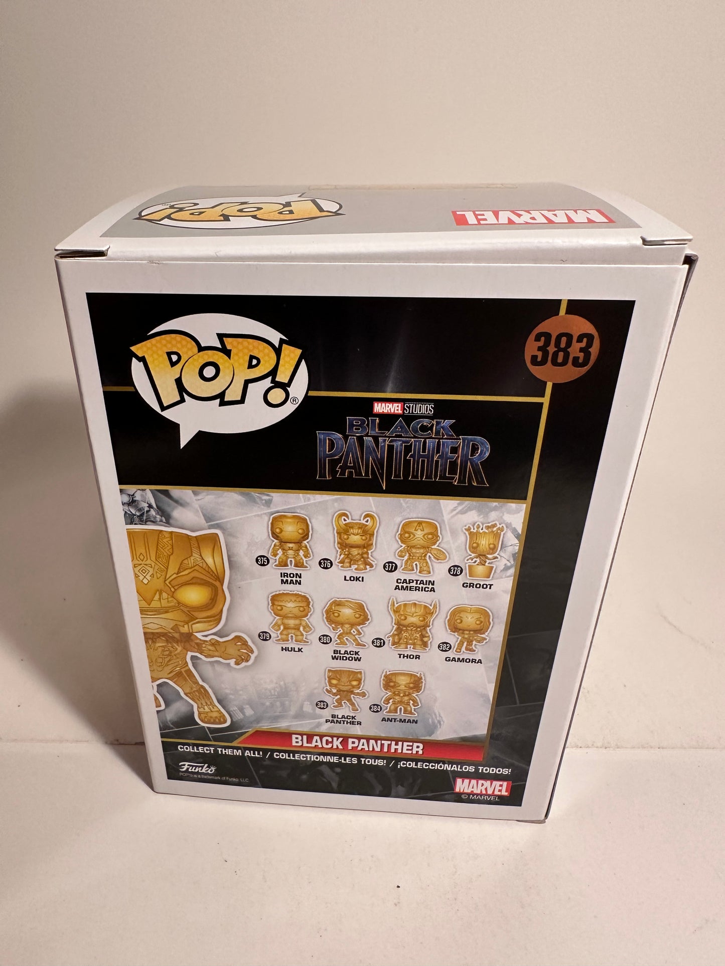 Marvel - Black Panther 383 Funko Pop!