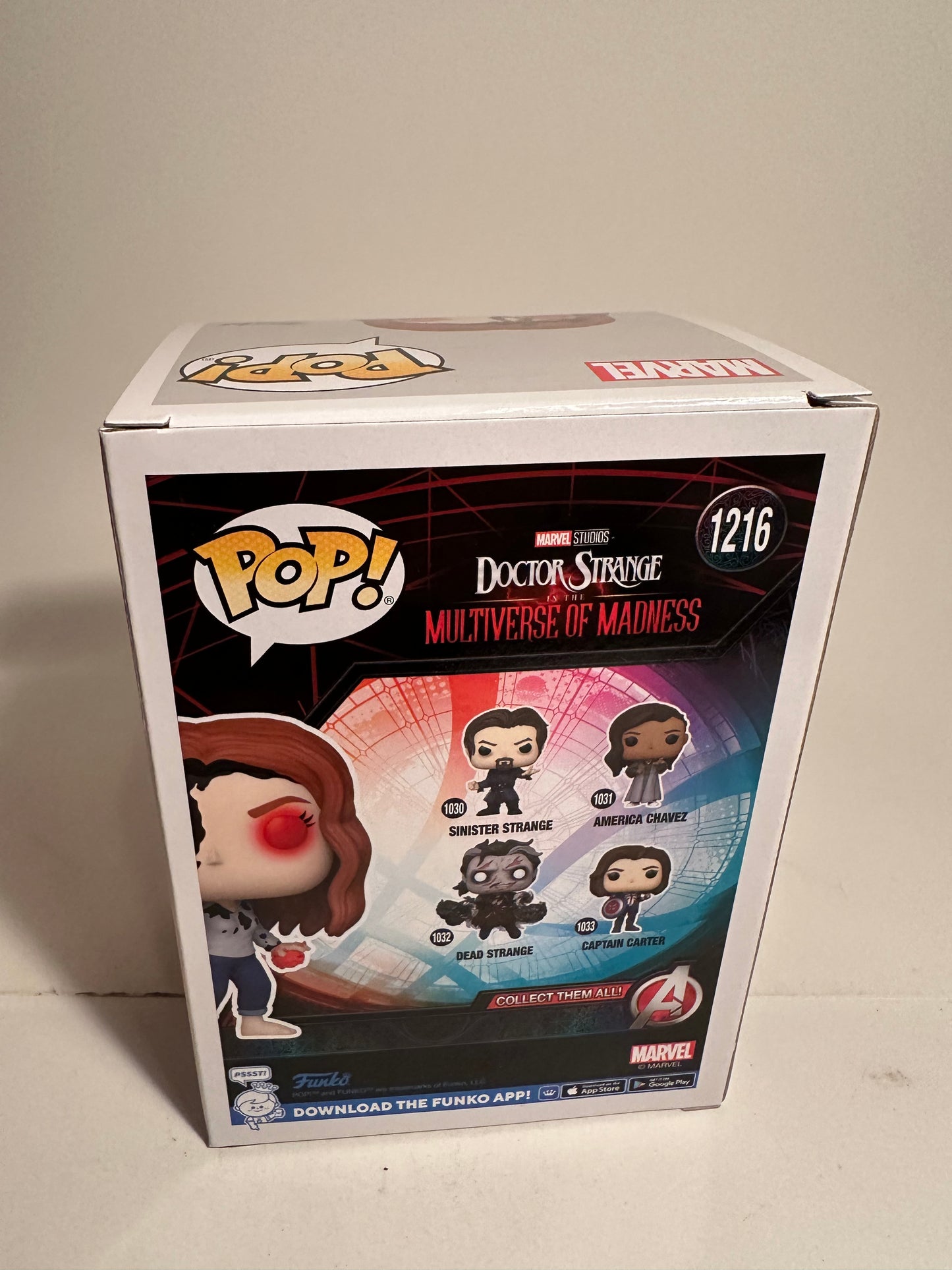 Doctor Strange - Wanda Maximoff GITD (Entertainment Earth Exclusive) 1216 Funko Pop!