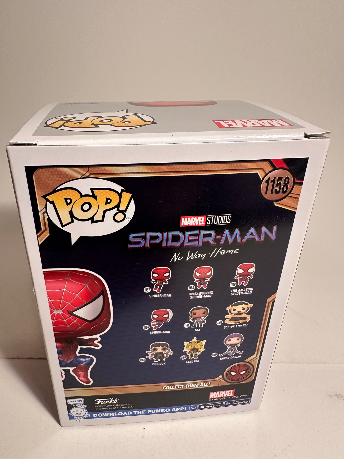 Friendly Neighborhood Spider-Man (Hot Topic Exclusive) 1158 Funko Pop!