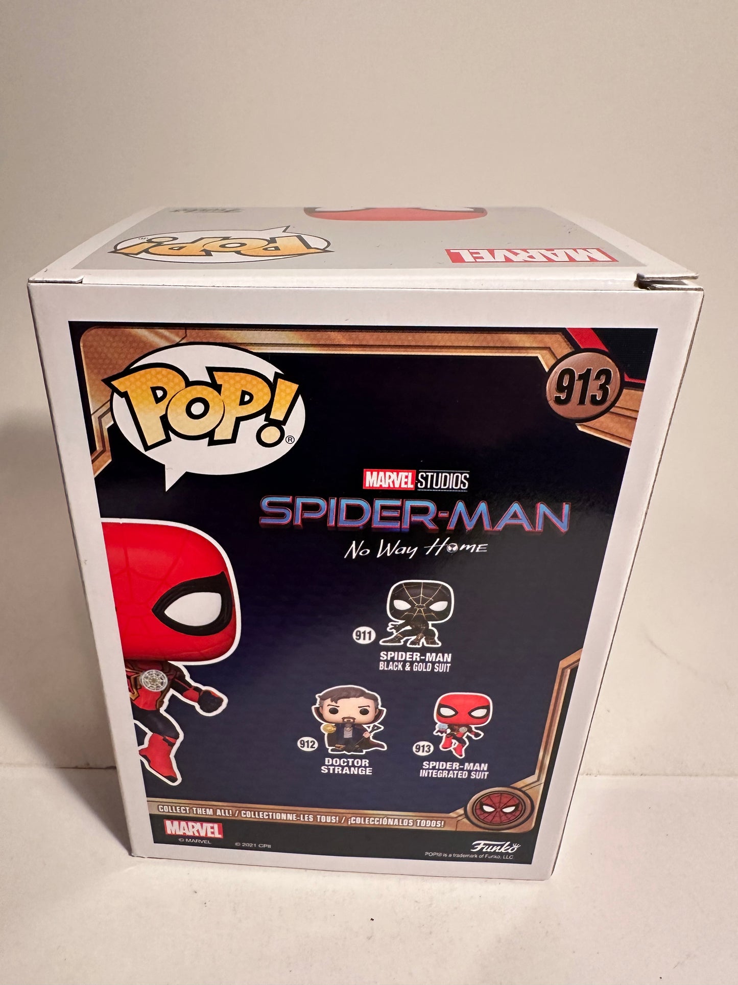 Spider-man integrated suit 913 Funko Pop!