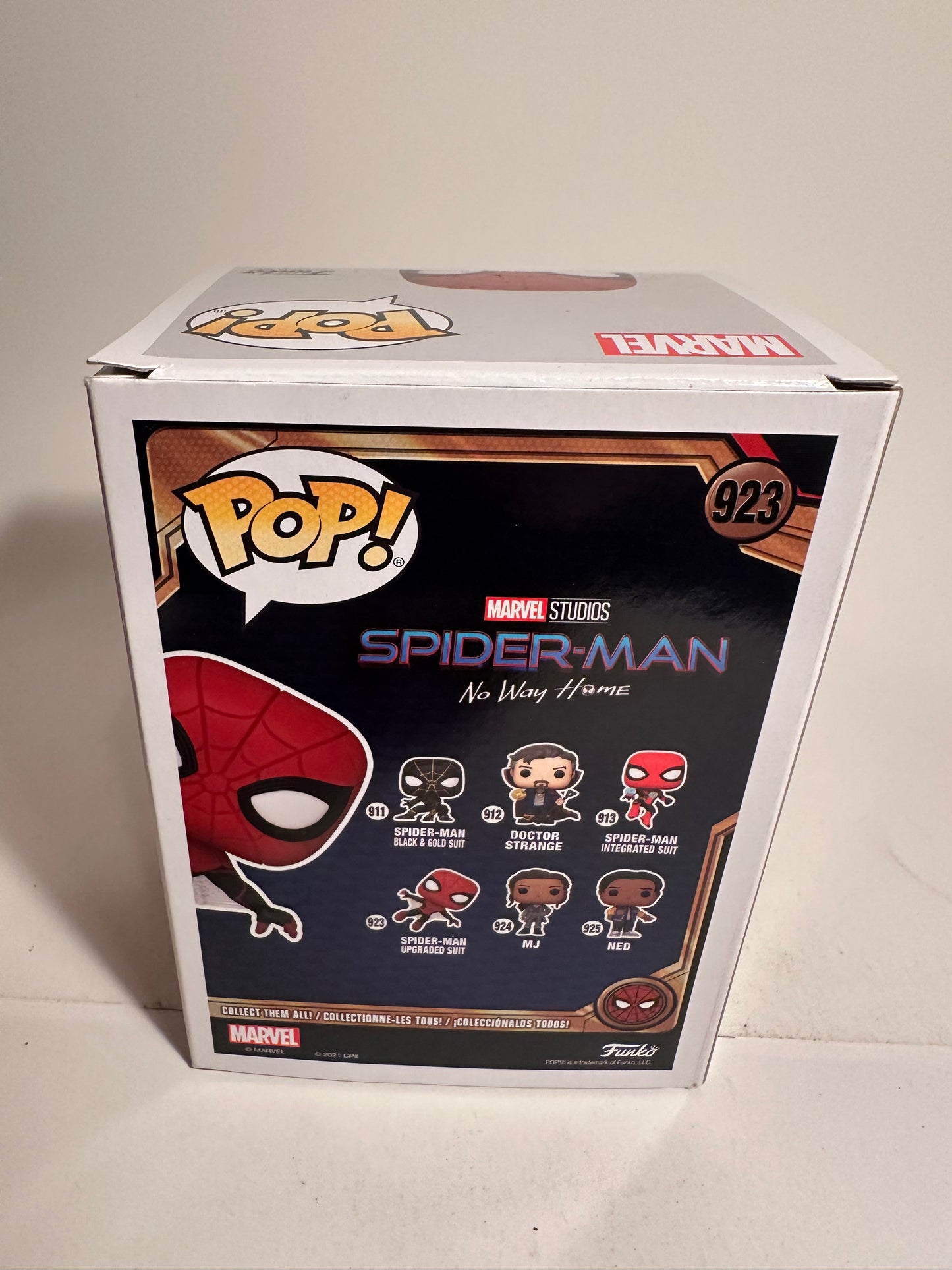 Spider-man - Spider-man upgraded suit 923 Funko Pop!