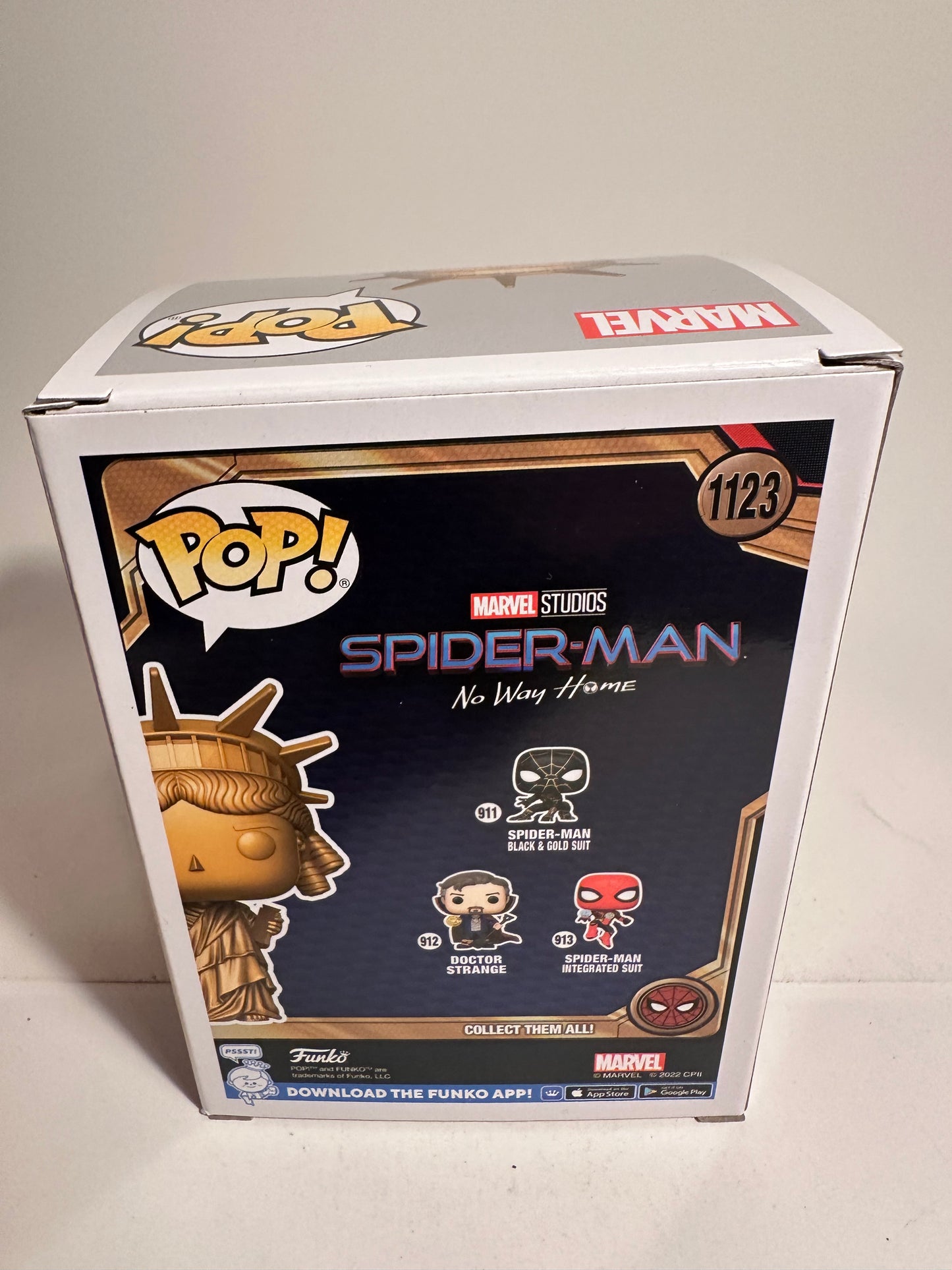 Spider-Man - Statue of Liberty (Funko 2022 Fall Convention Limited Edition) 1123 Funko Pop!