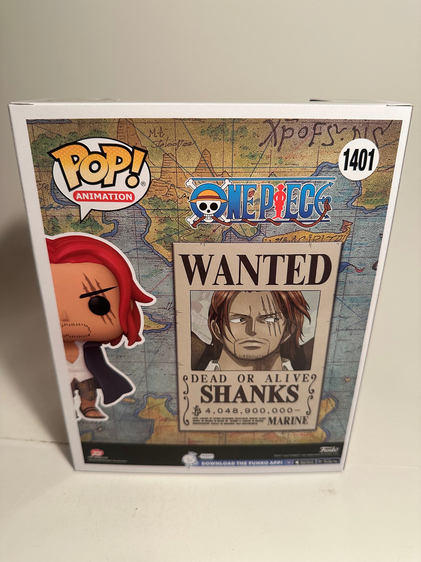 One Piece - Shanks Wanted (Funko 2024 Entertainment Expo Limited Edition) 1401 Funko Pop!