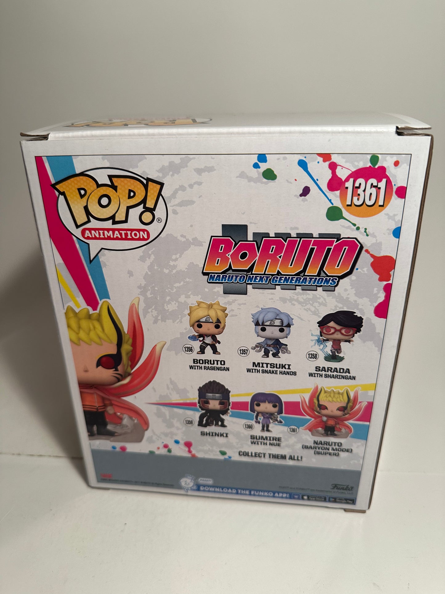 Naruto - Naruto (Baryon Mode) 6" 1361  Funko Pop!