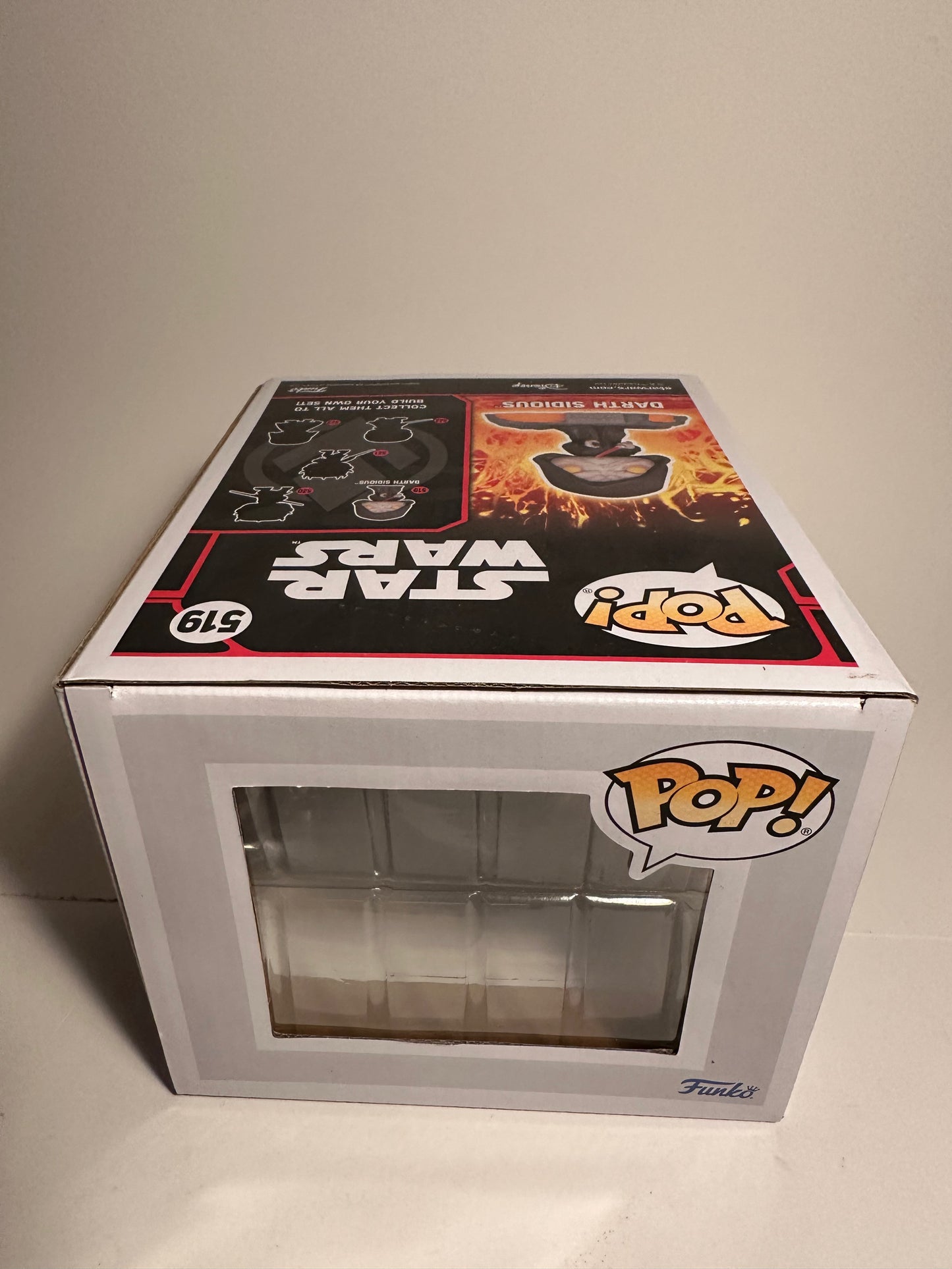 Star Wars - Darth Sidious 6" GITD (EB Games Exclusive) 519  Funko Pop!