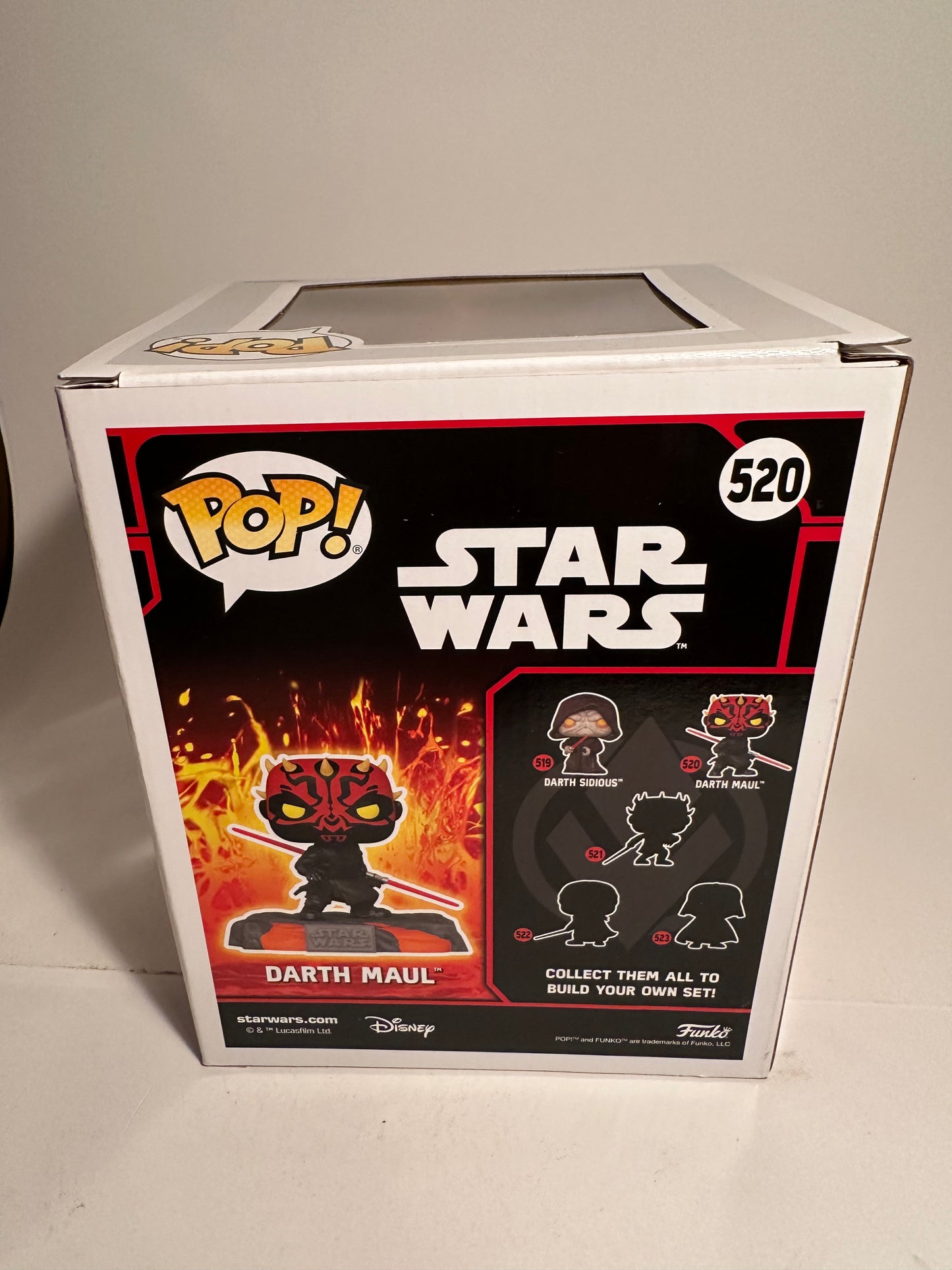 Star Wars - Darth Maul 6" GITD (Gamestop Exclusive) 520  Funko Pop!