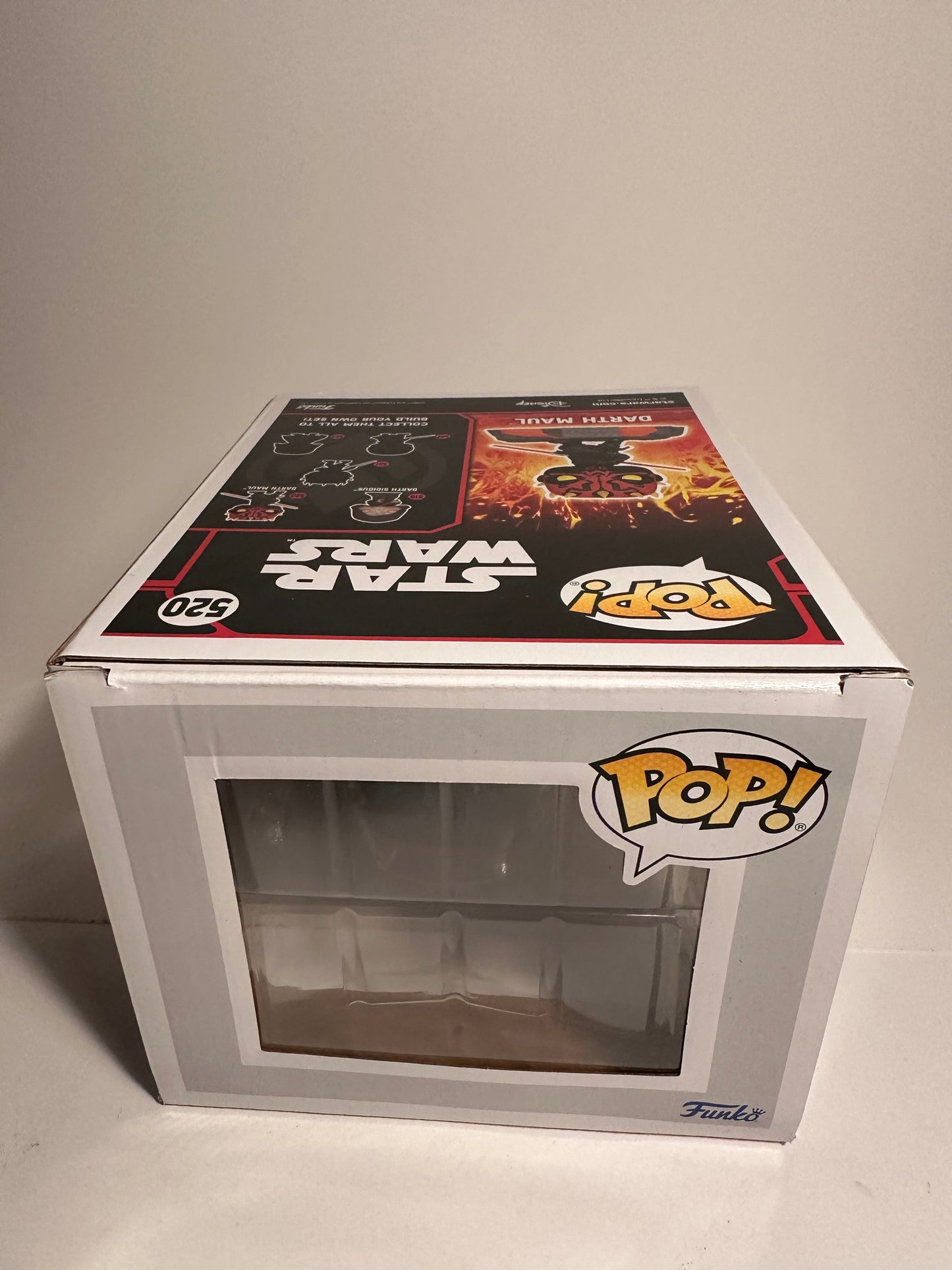 Star Wars - Darth Maul 6" GITD (Gamestop Exclusive) 520  Funko Pop!