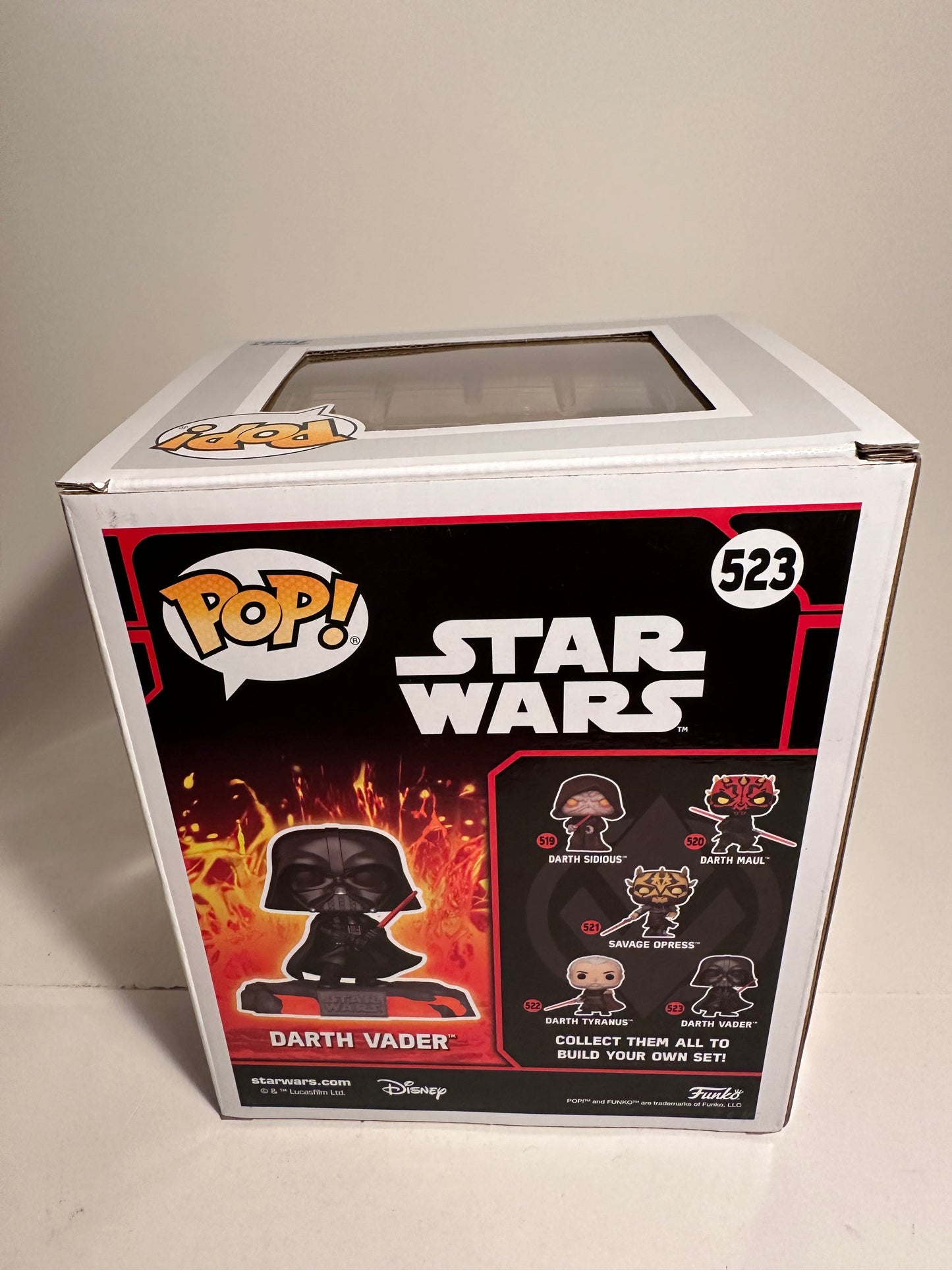 Star Wars - Darth Vader 6" GITD (Gamestop Exclusive) 523  Funko Pop!