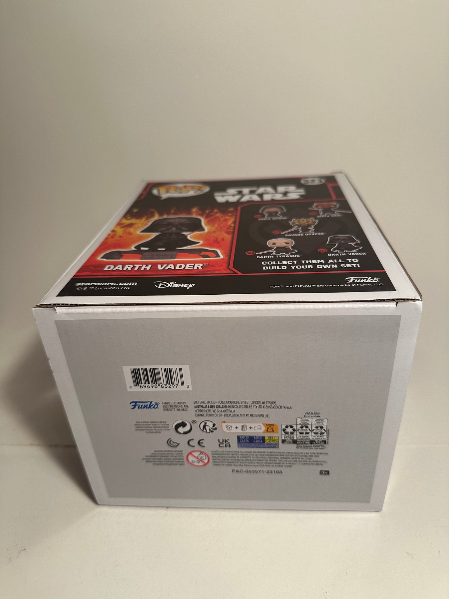 Star Wars - Darth Vader 6" GITD (Gamestop Exclusive) 523  Funko Pop!