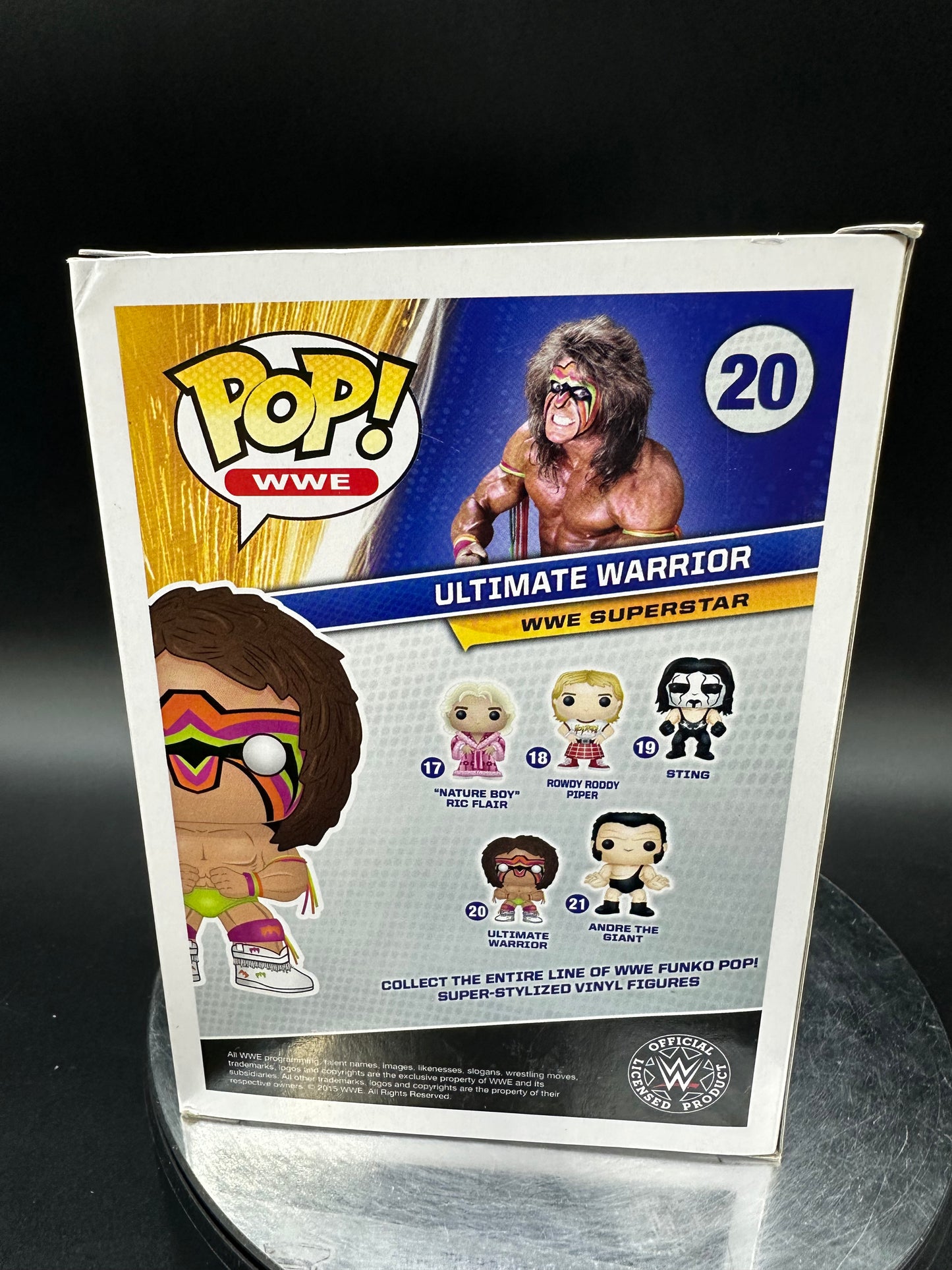 WWE - Ultimate Warrior 20 Funko Pop!