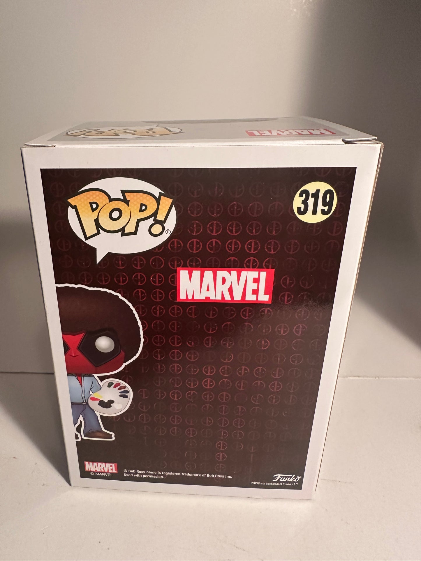 Marvel - Deadpool as Bob Ross 319 Funko Pop!