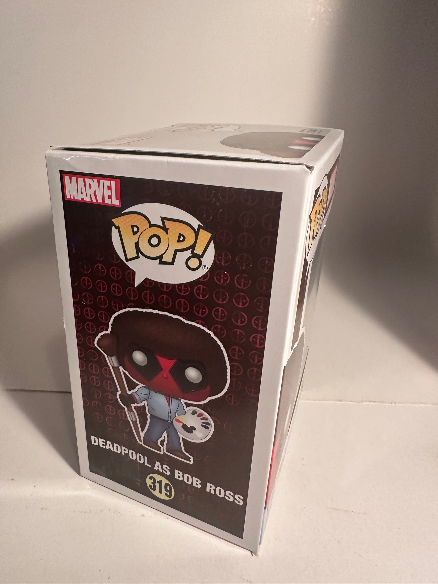 Marvel - Deadpool as Bob Ross 319 Funko Pop!