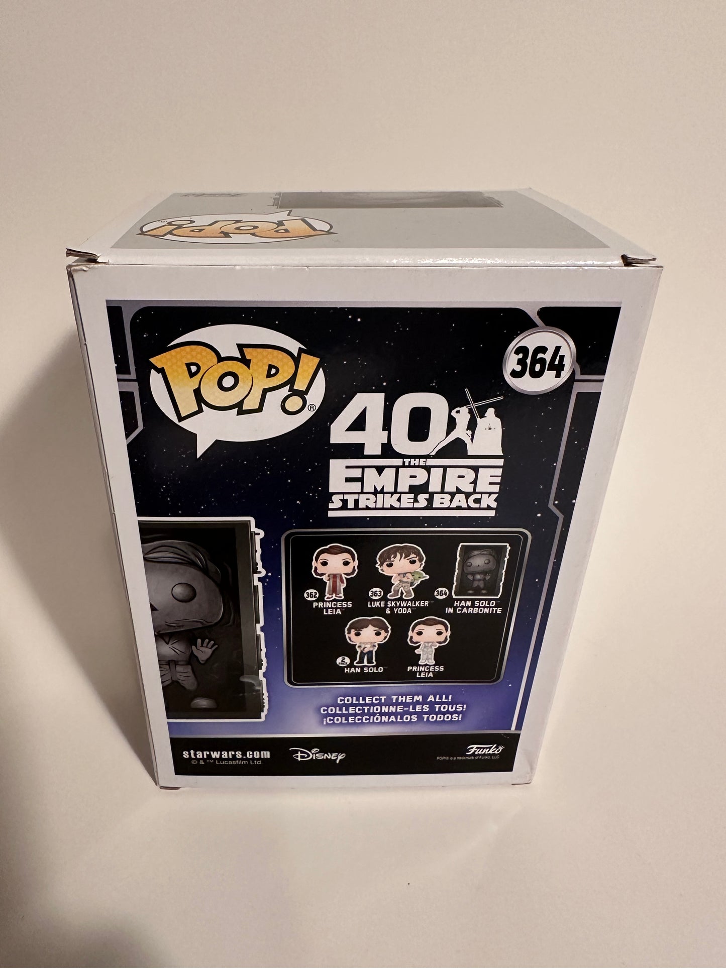 Star Wars - Han Solo (Carbonite) 364 Funko Pop!