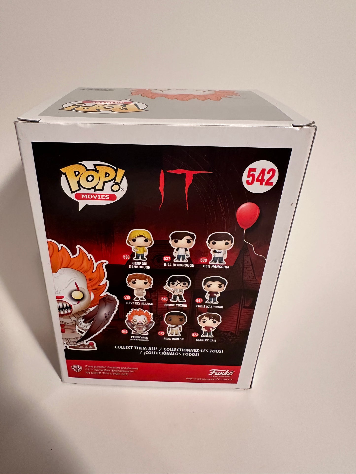 IT - Pennywise 542 Funko Pop!