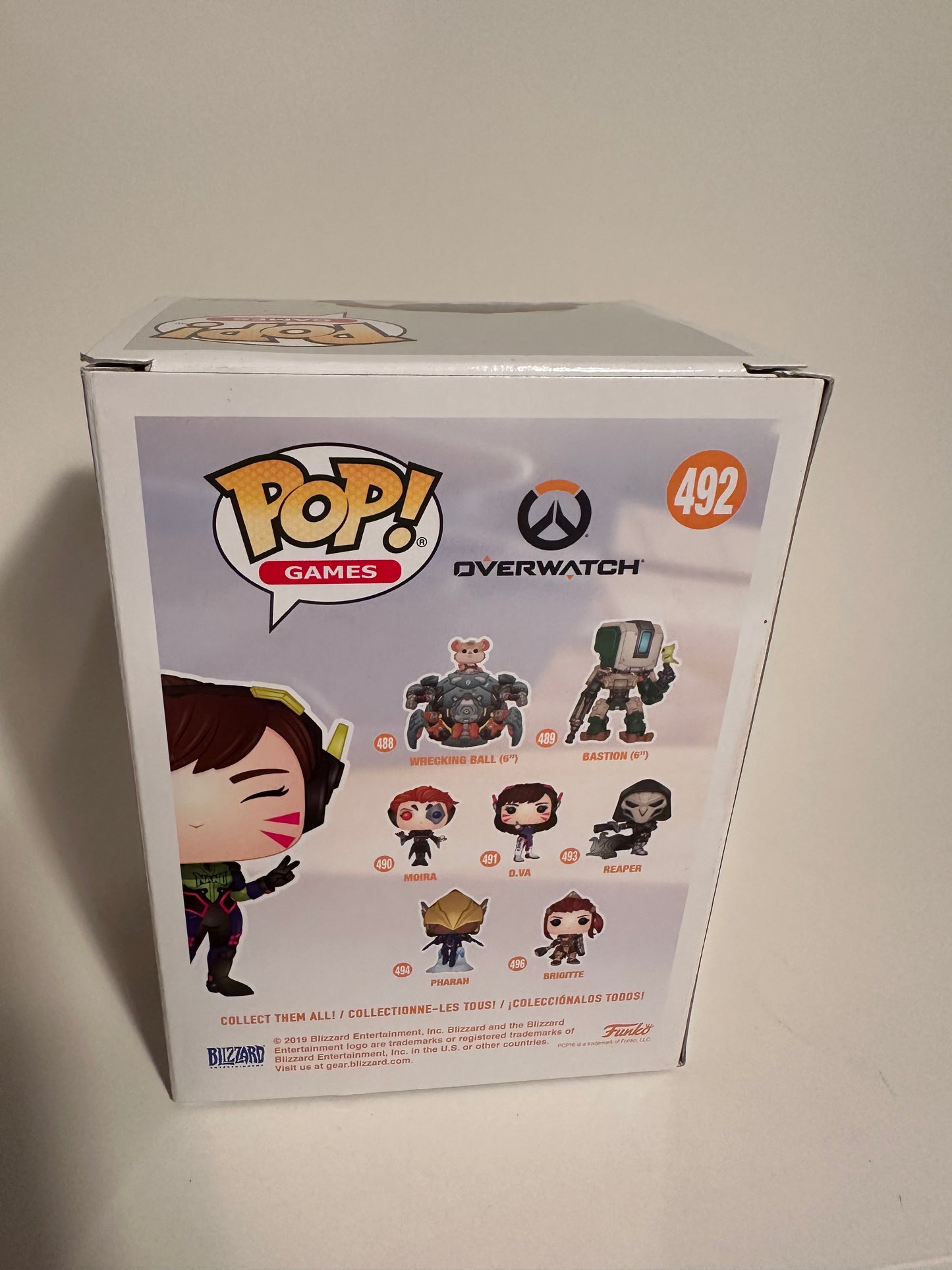 Overwatch - D.Va (EB Games Exclusive) 492 Funko Pop!