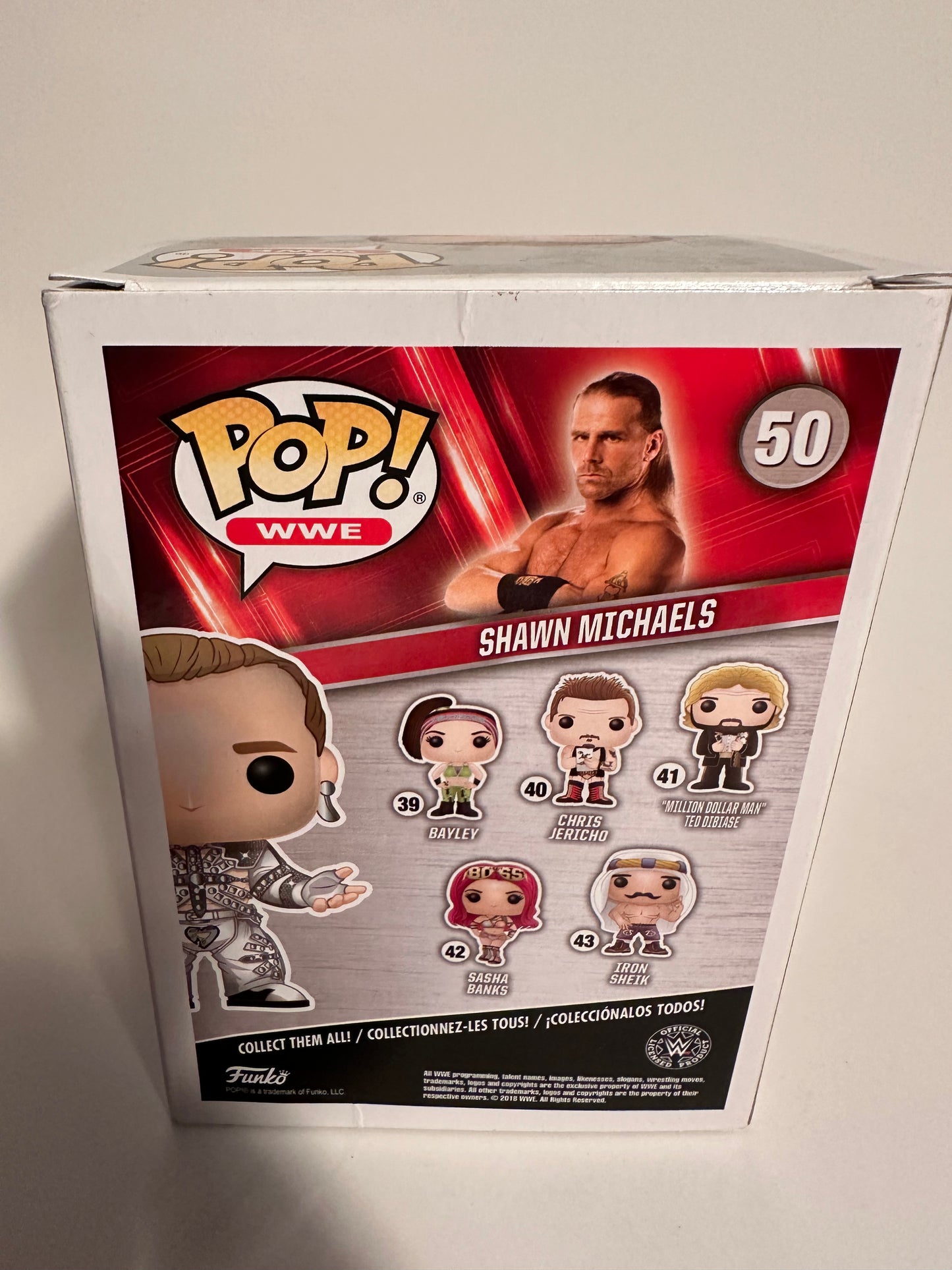 WWE - Shawn Michaels 50 Funko Pop!