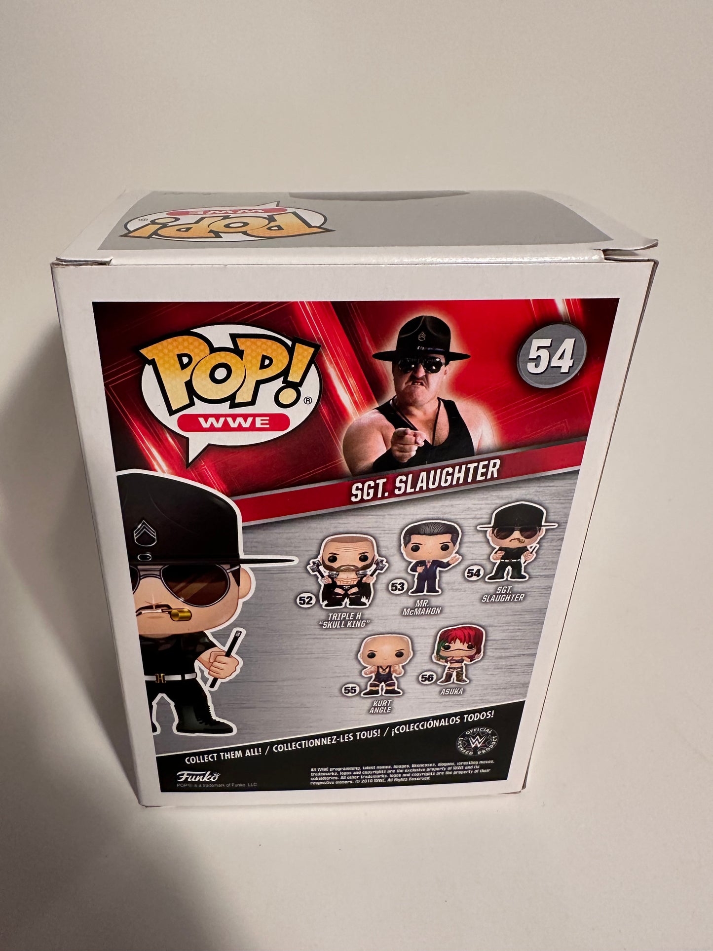 WWE - Sgt. Slaughter 54 Funko Pop!