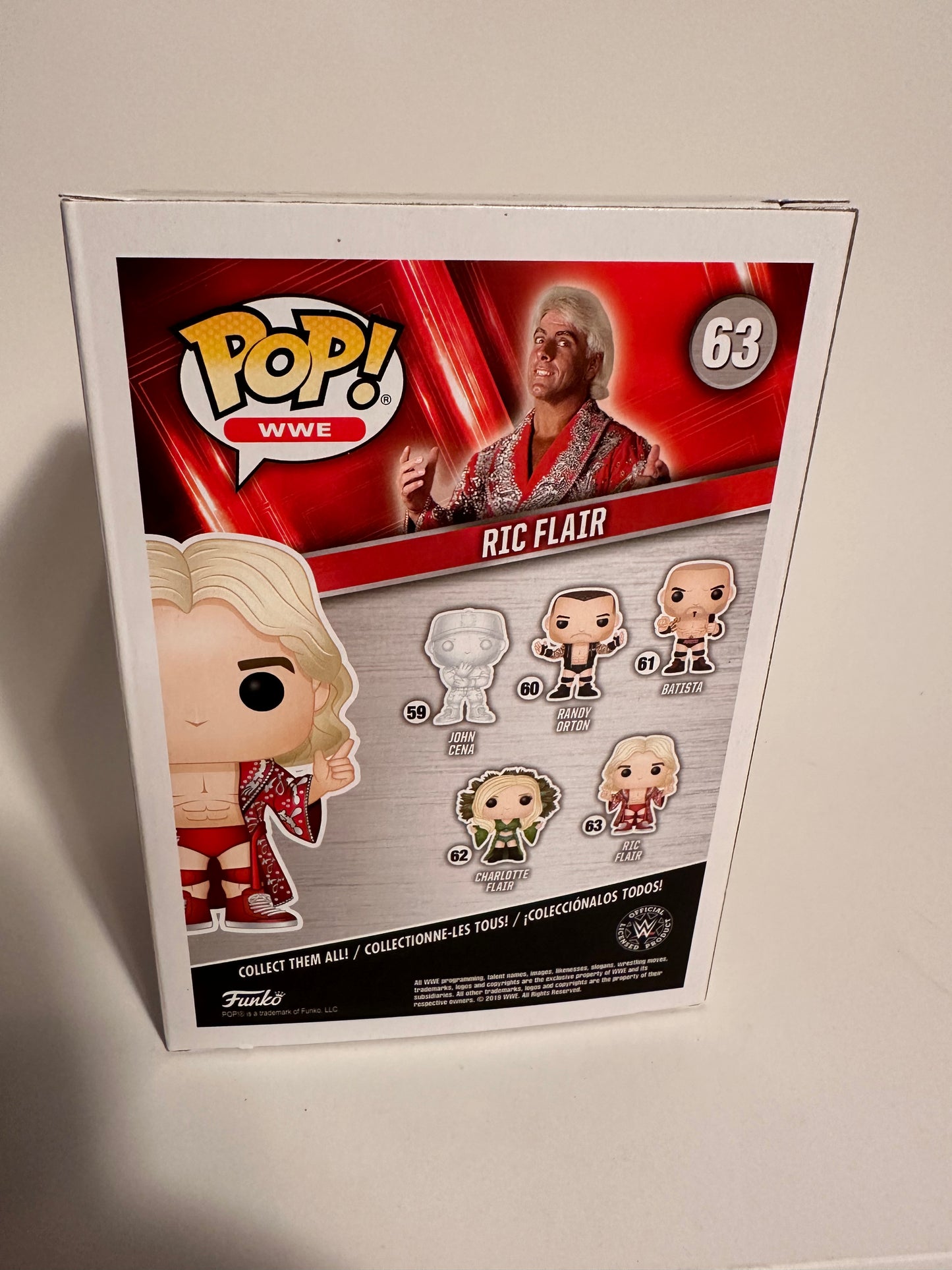 WWE - Ric Flair 63 Funko Pop!