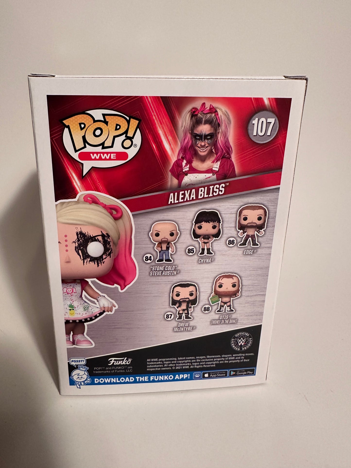 WWE - Alexa Bliss CHASE 107 Funko Pop!