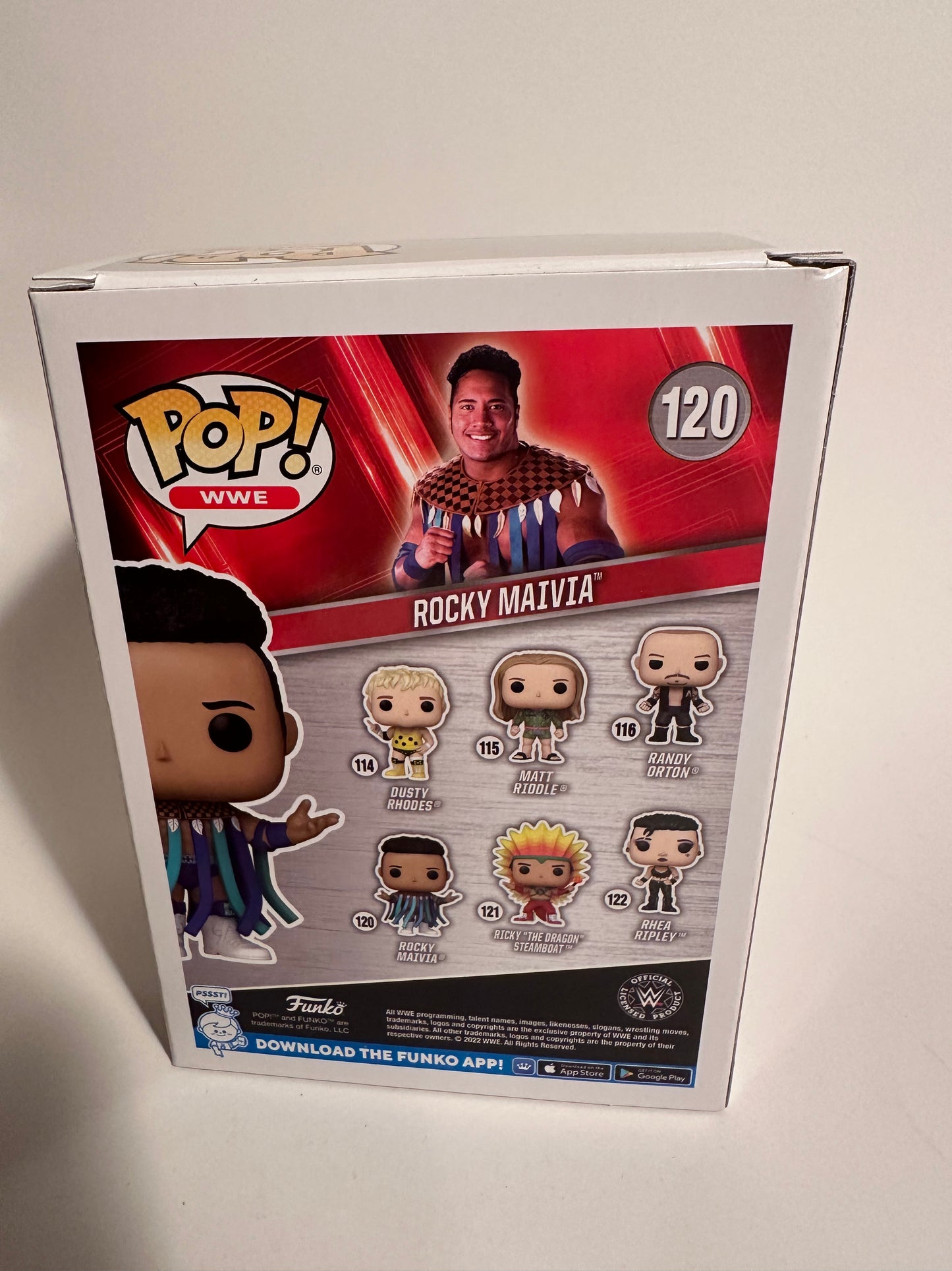 WWE - Rocky Maivia 120 Funko Pop!