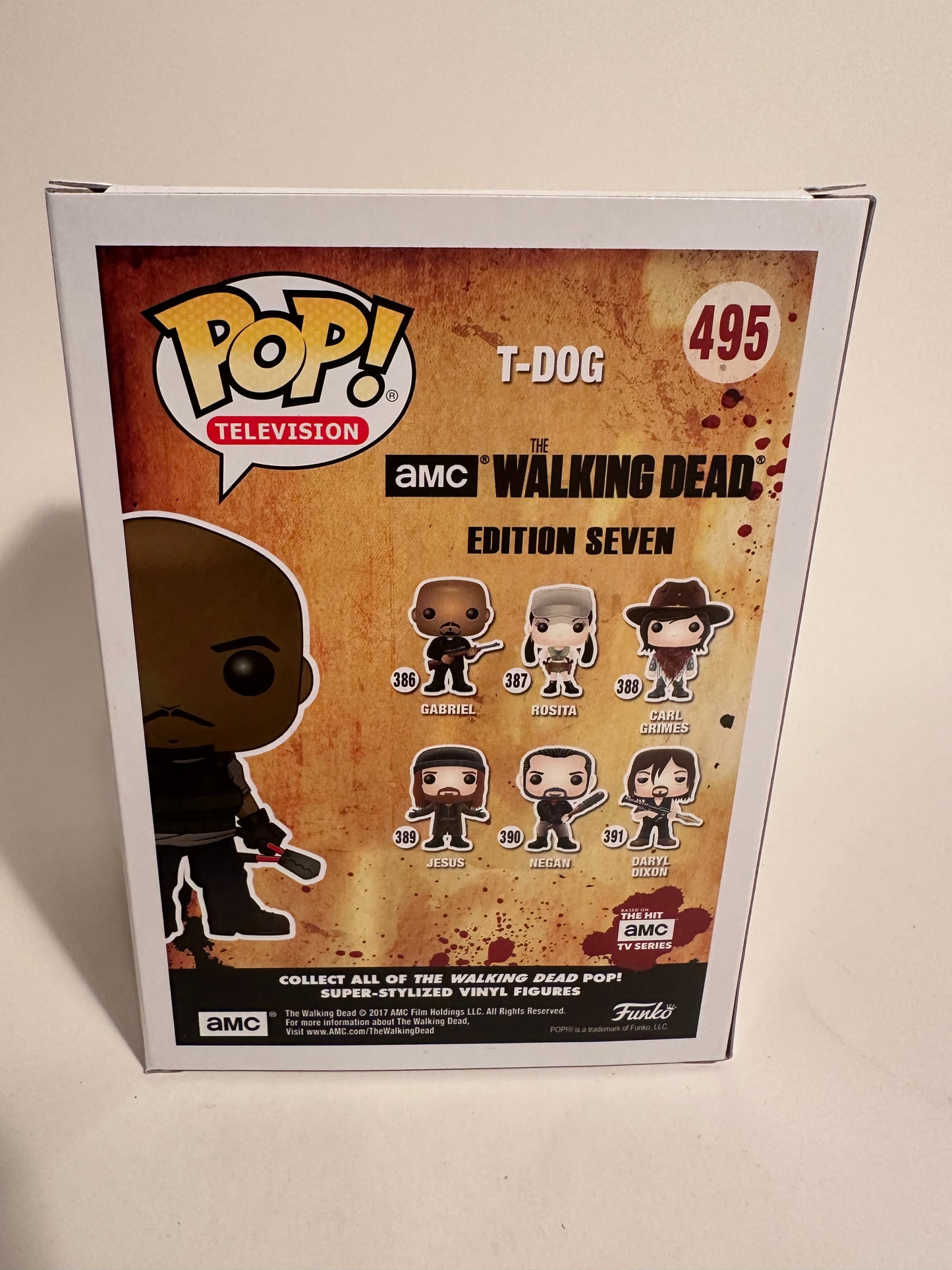 The Walking Dead - T-dog (2017 Summer Exclusive) 495 Funko Pop!